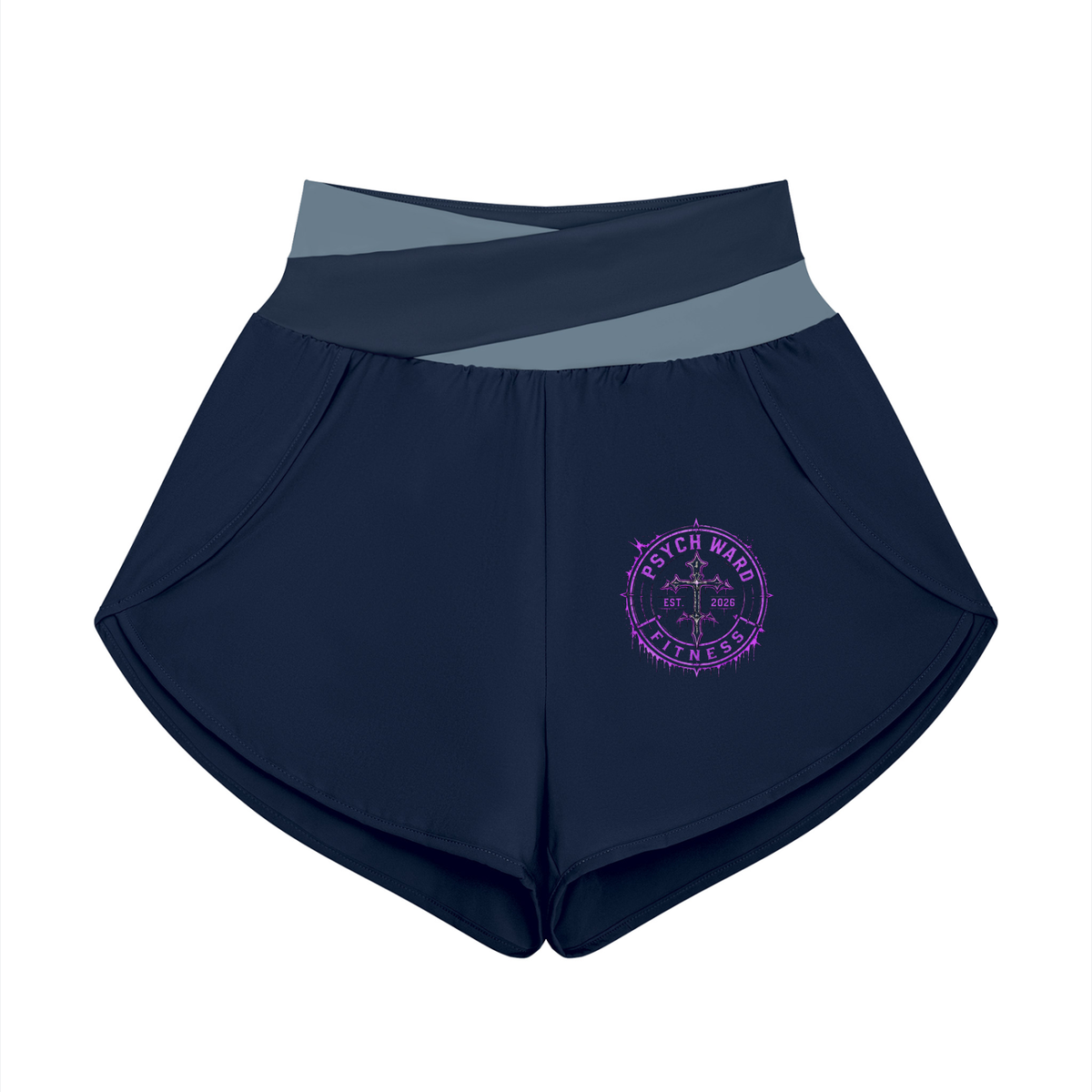 Women’s Yoga Panelled Shorts