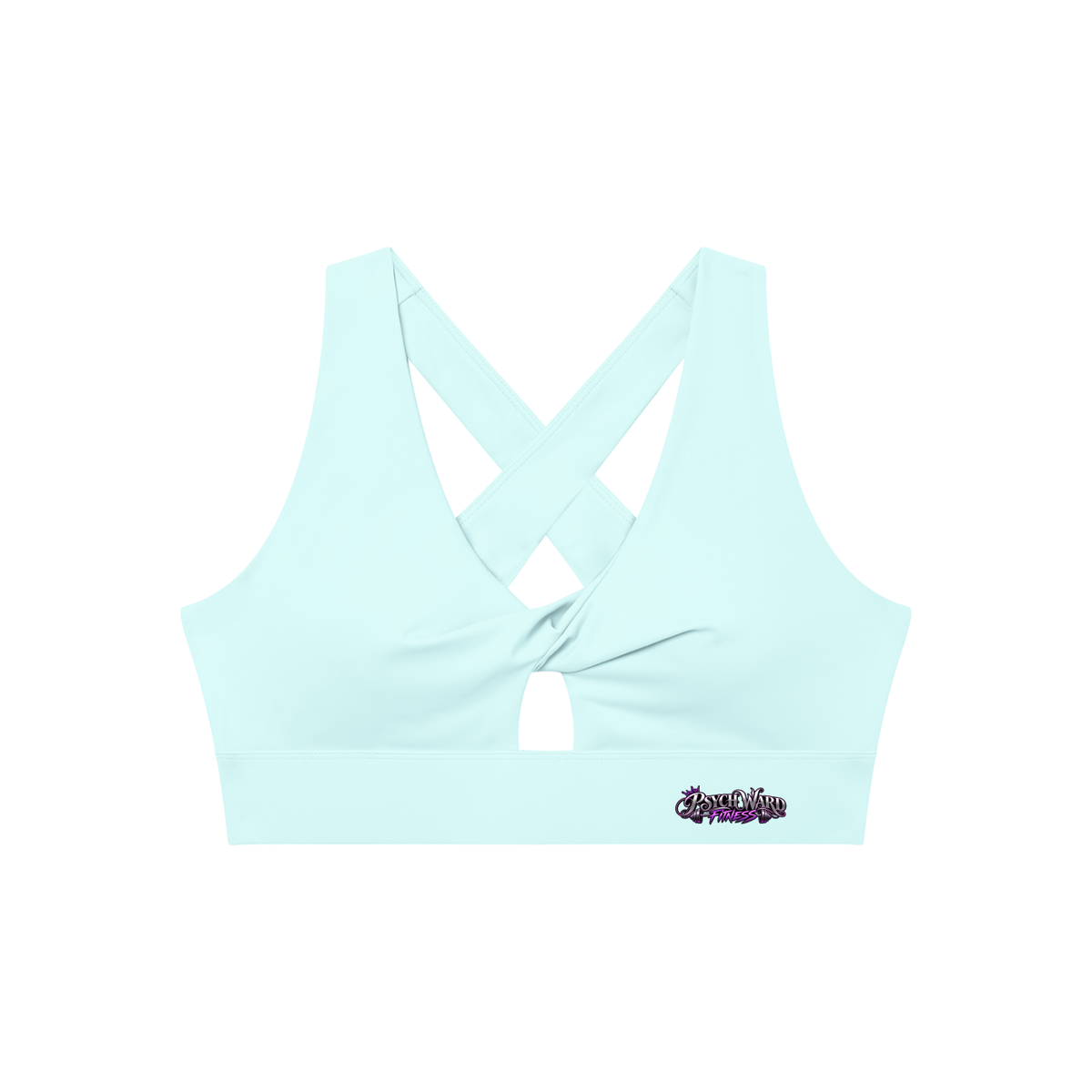 Women's Twist Front V-Neck Sports Bra