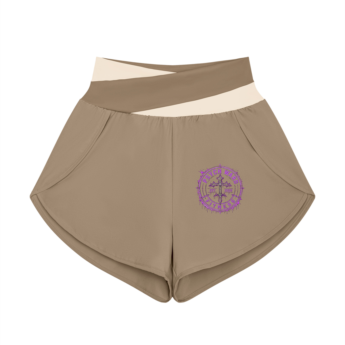 Women’s Yoga Panelled Shorts