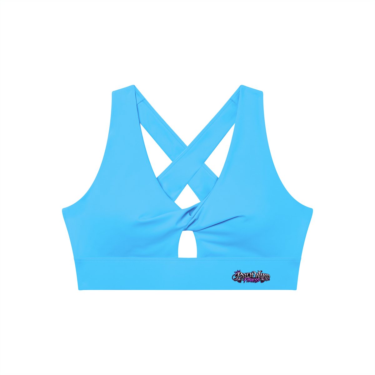 Women's Twist Front V-Neck Sports Bra
