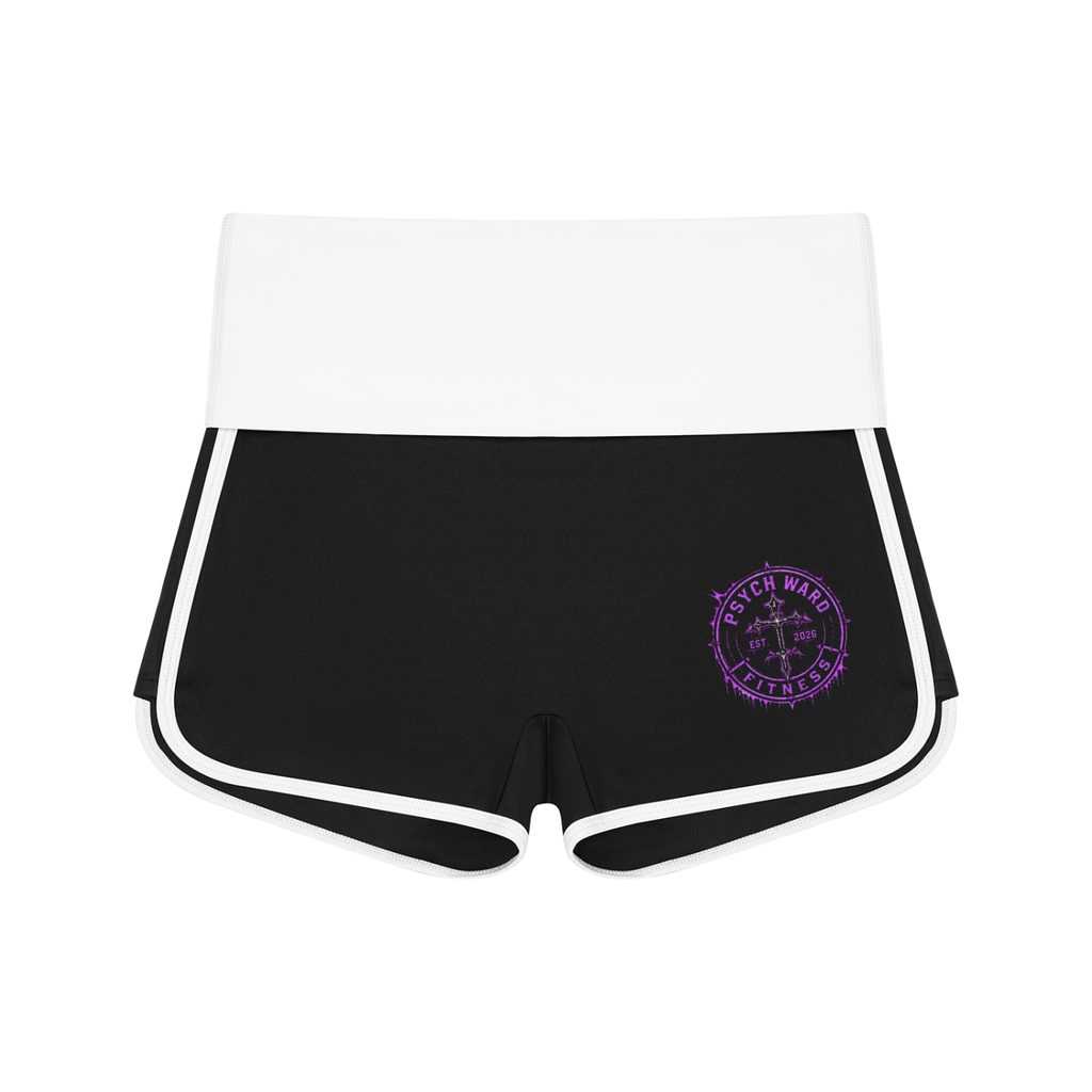 Women’s Color Block Yoga Shorts