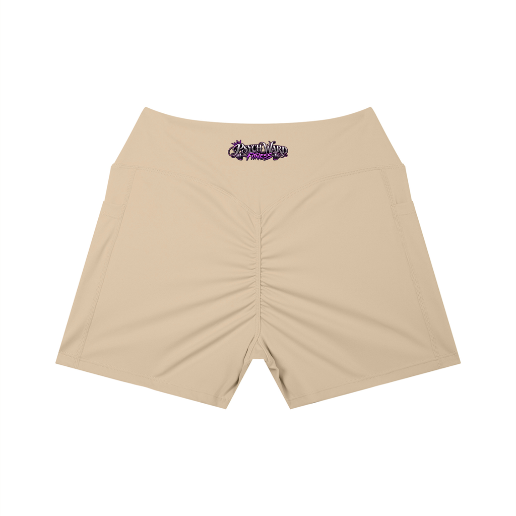 Women’s High Rise Pocket Yoga Shorts