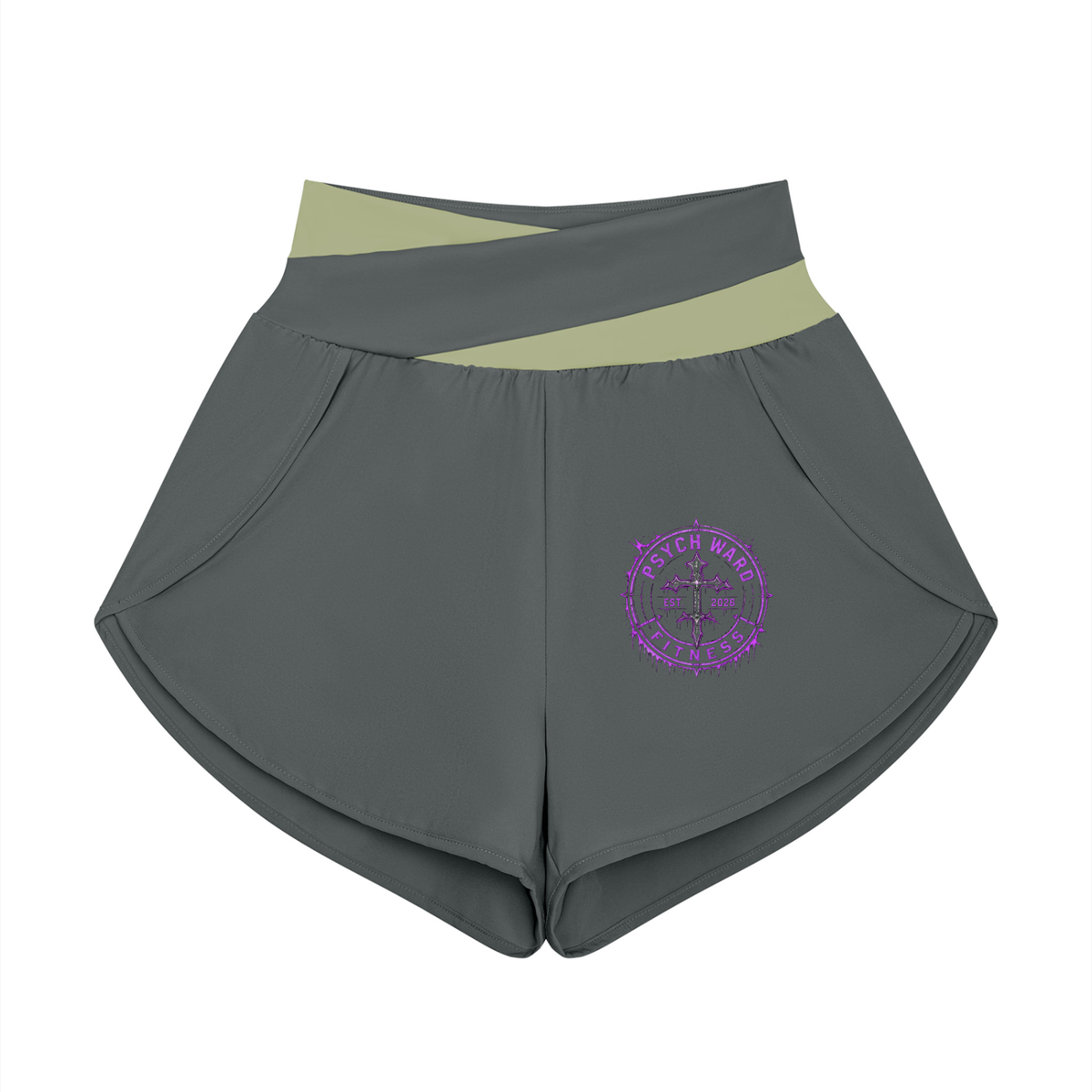 Women’s Yoga Panelled Shorts