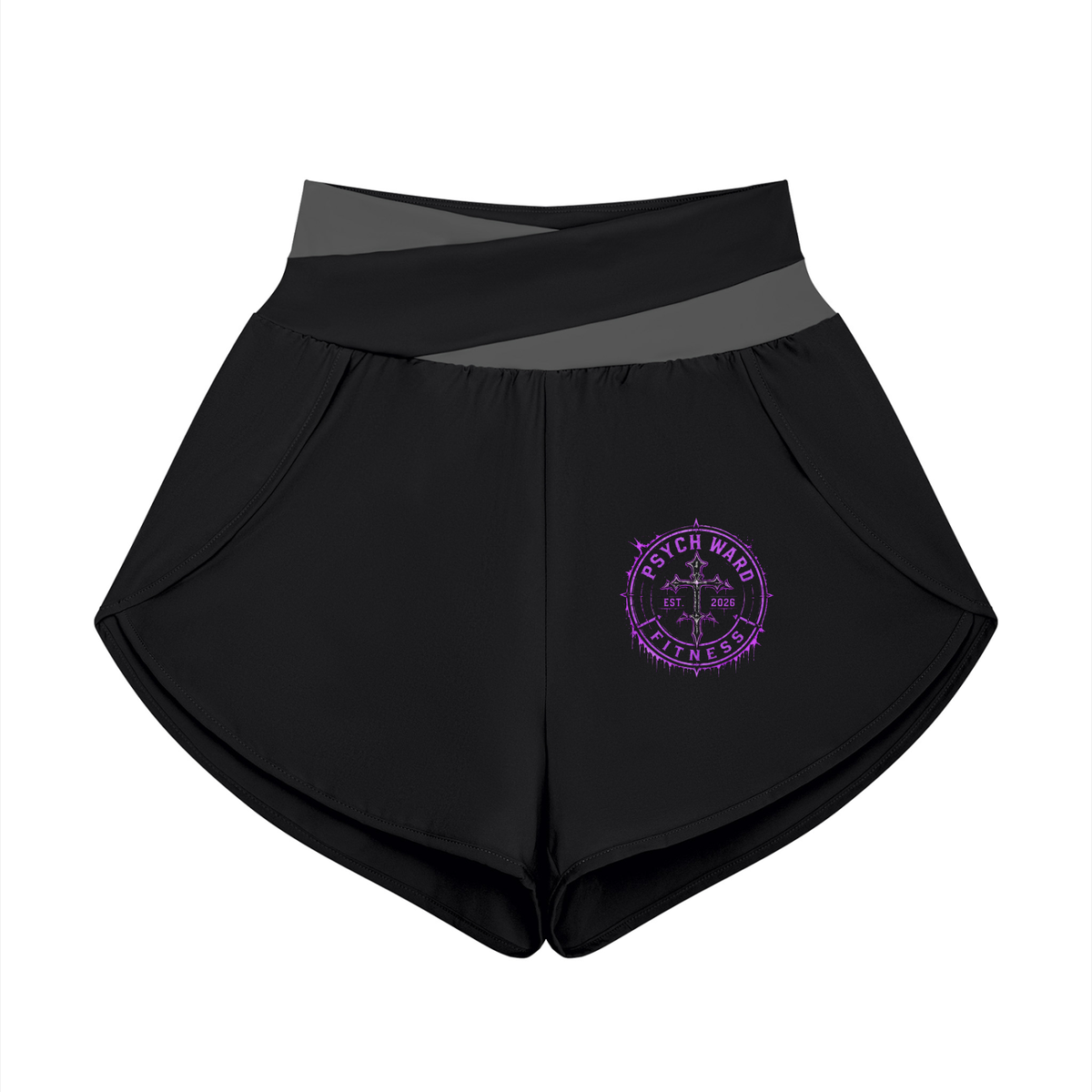 Women’s Yoga Panelled Shorts