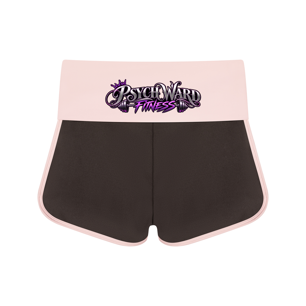 Women’s Color Block Yoga Shorts