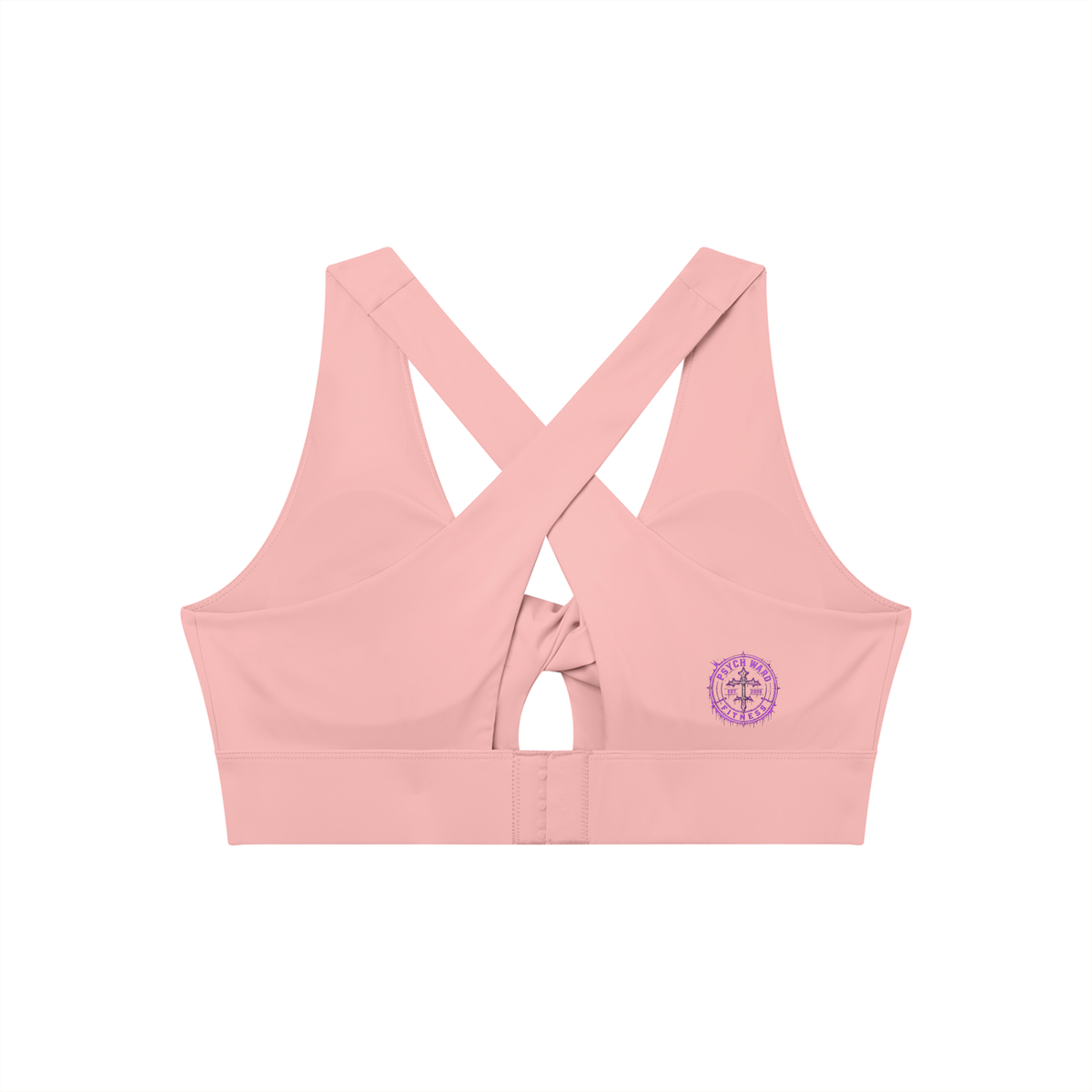 Women's Twist Front V-Neck Sports Bra