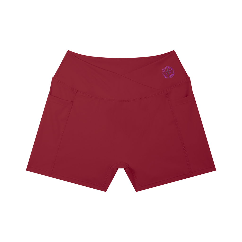 Women’s High Rise Pocket Yoga Shorts