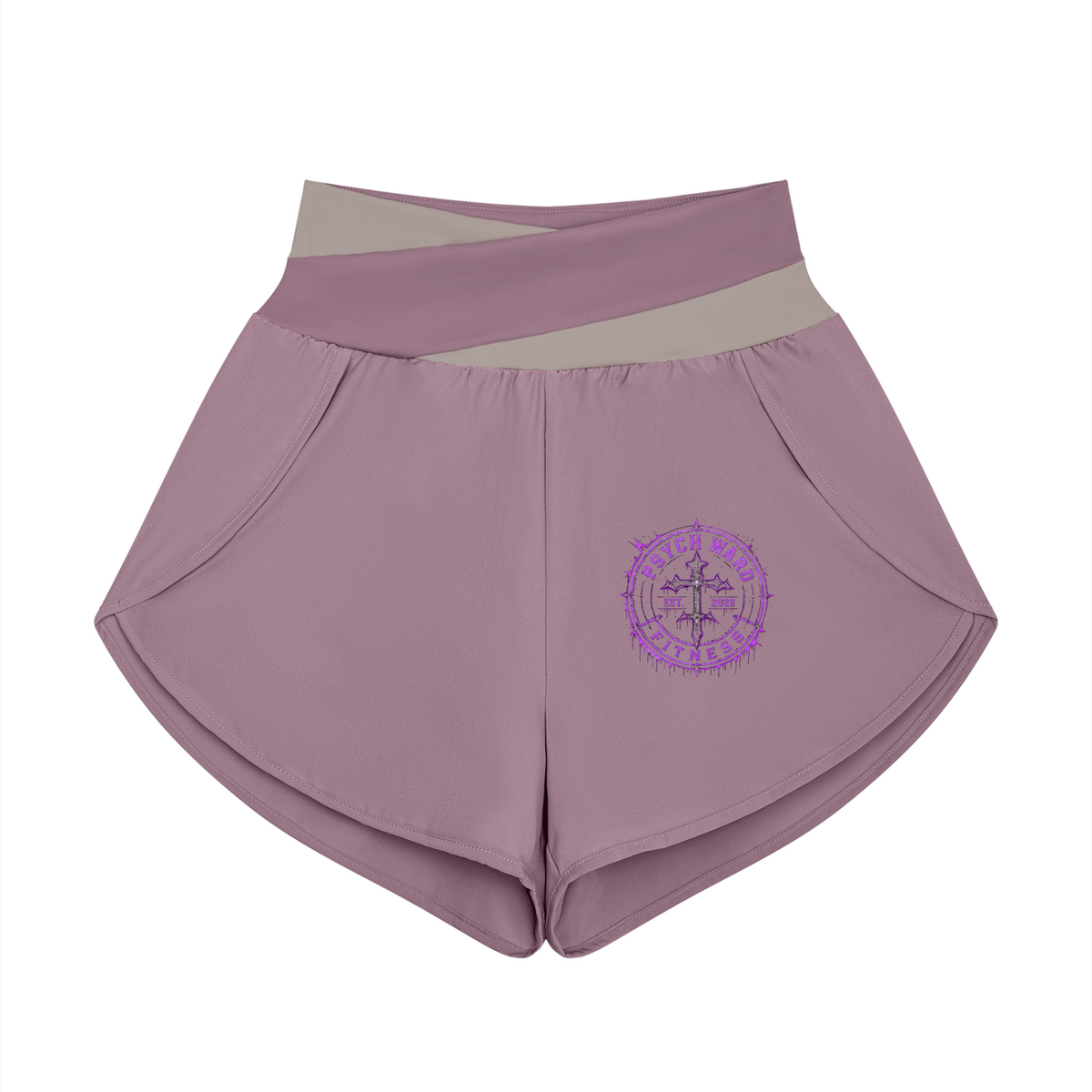Women’s Yoga Panelled Shorts