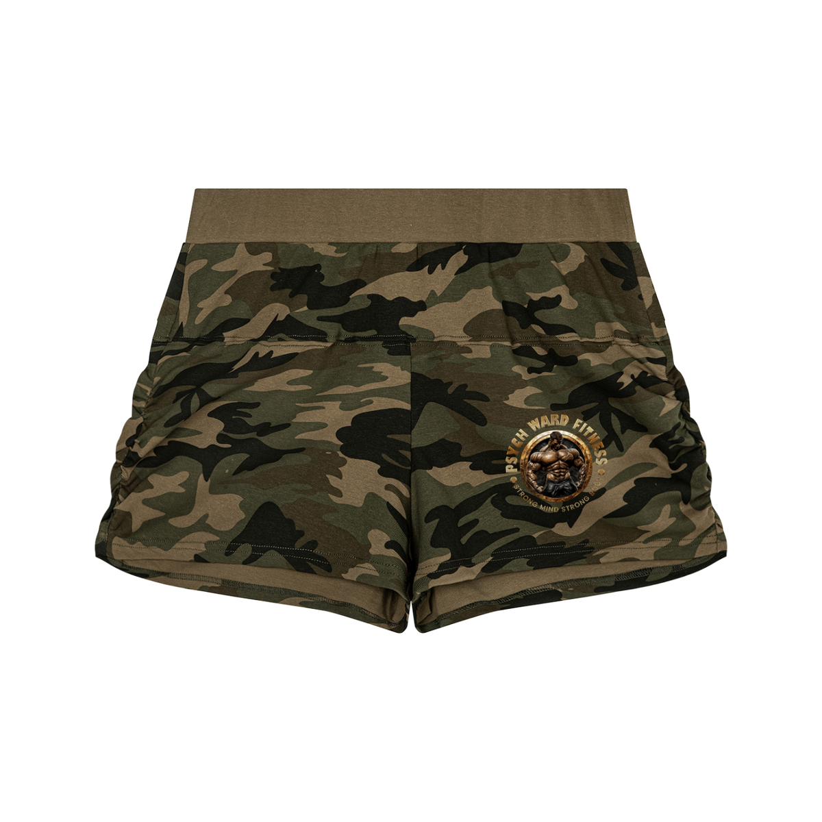 Women's Slim Camo Shorts