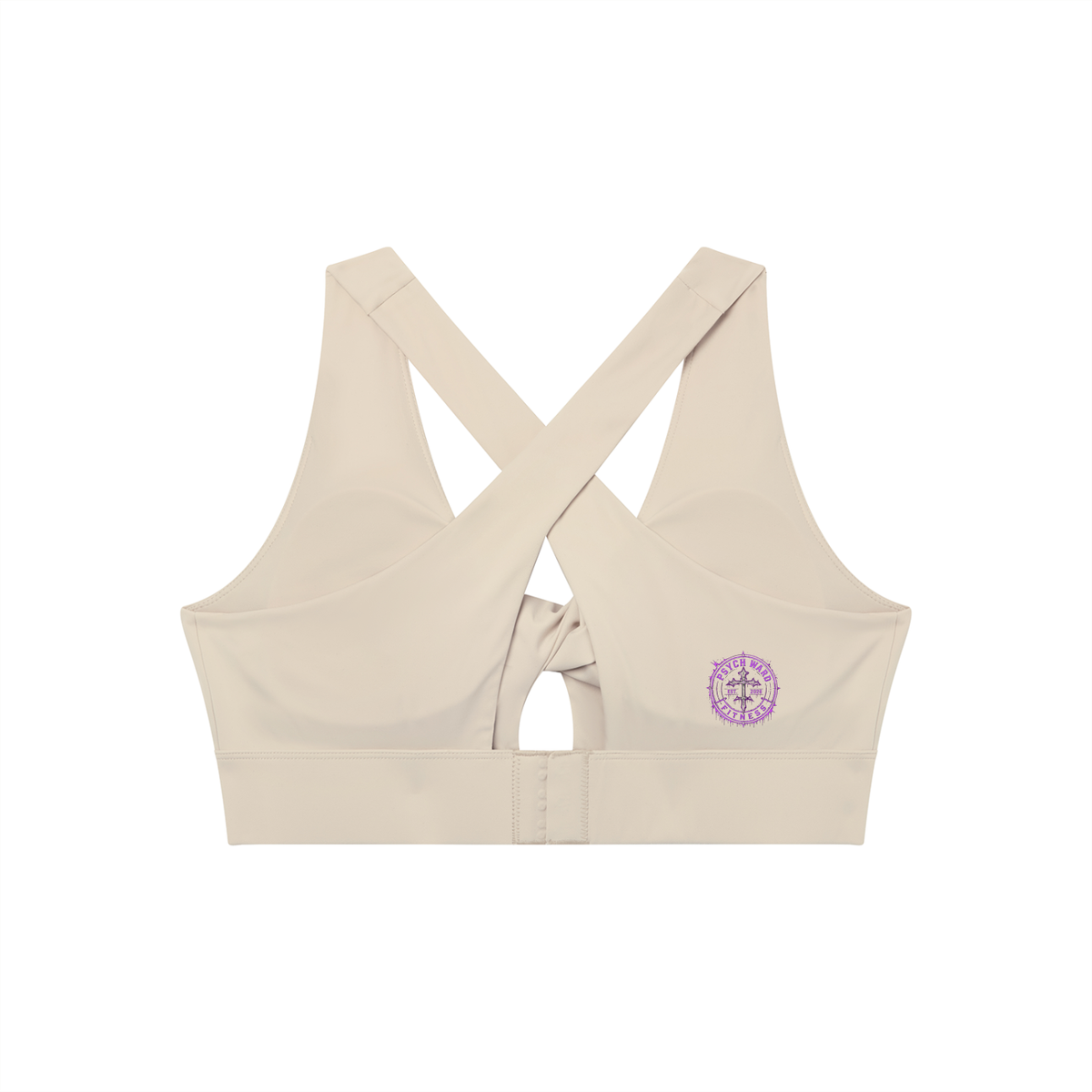 Women's Twist Front V-Neck Sports Bra