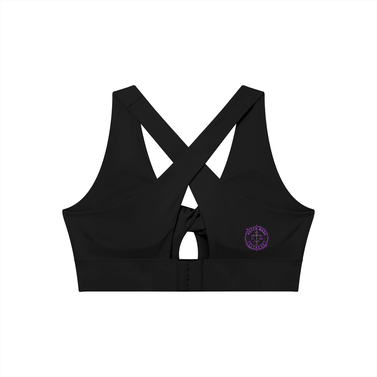 Women's Twist Front V-Neck Sports Bra