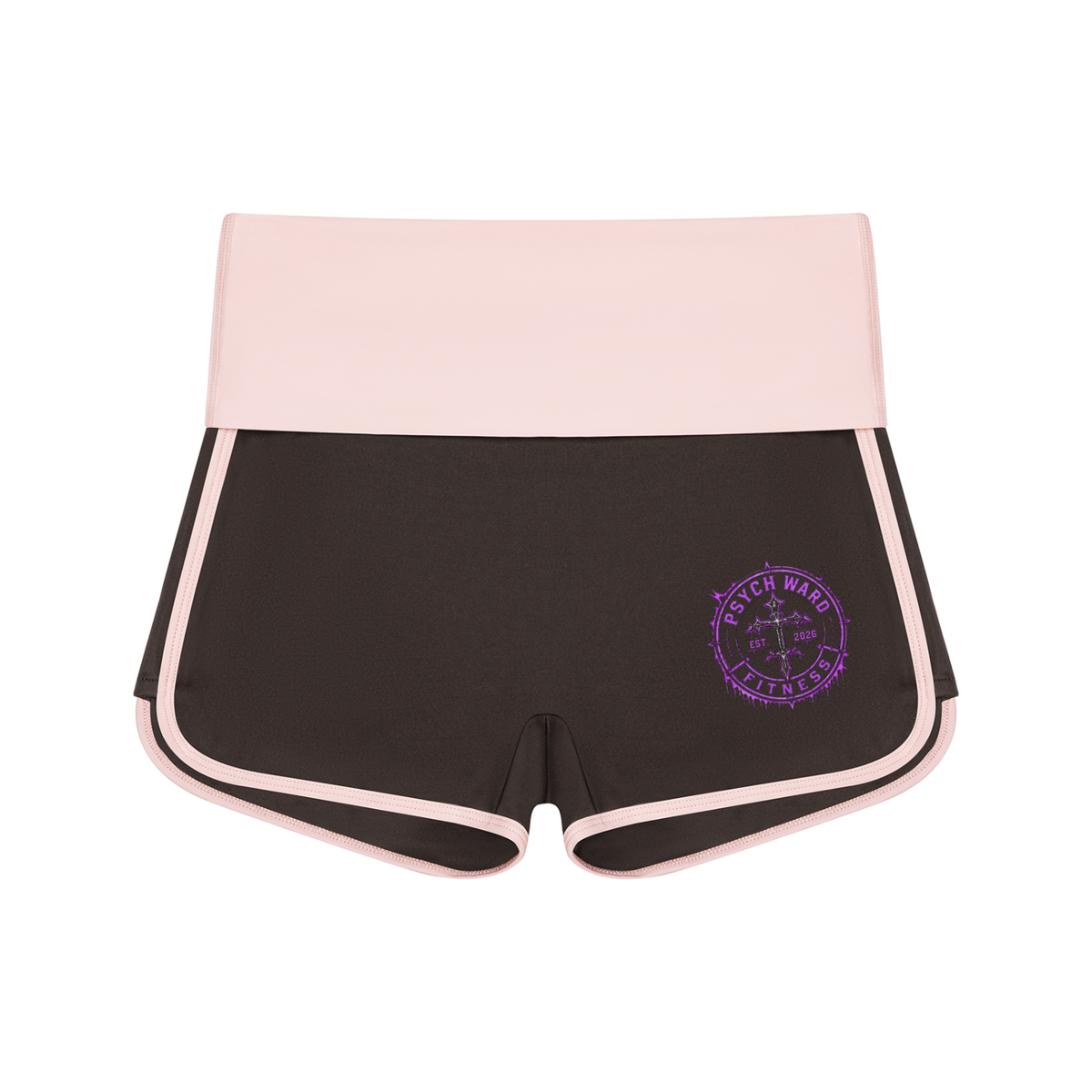 Women’s Color Block Yoga Shorts