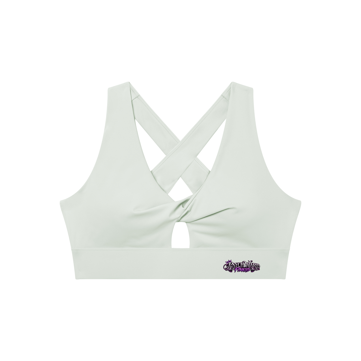 Women's Twist Front V-Neck Sports Bra