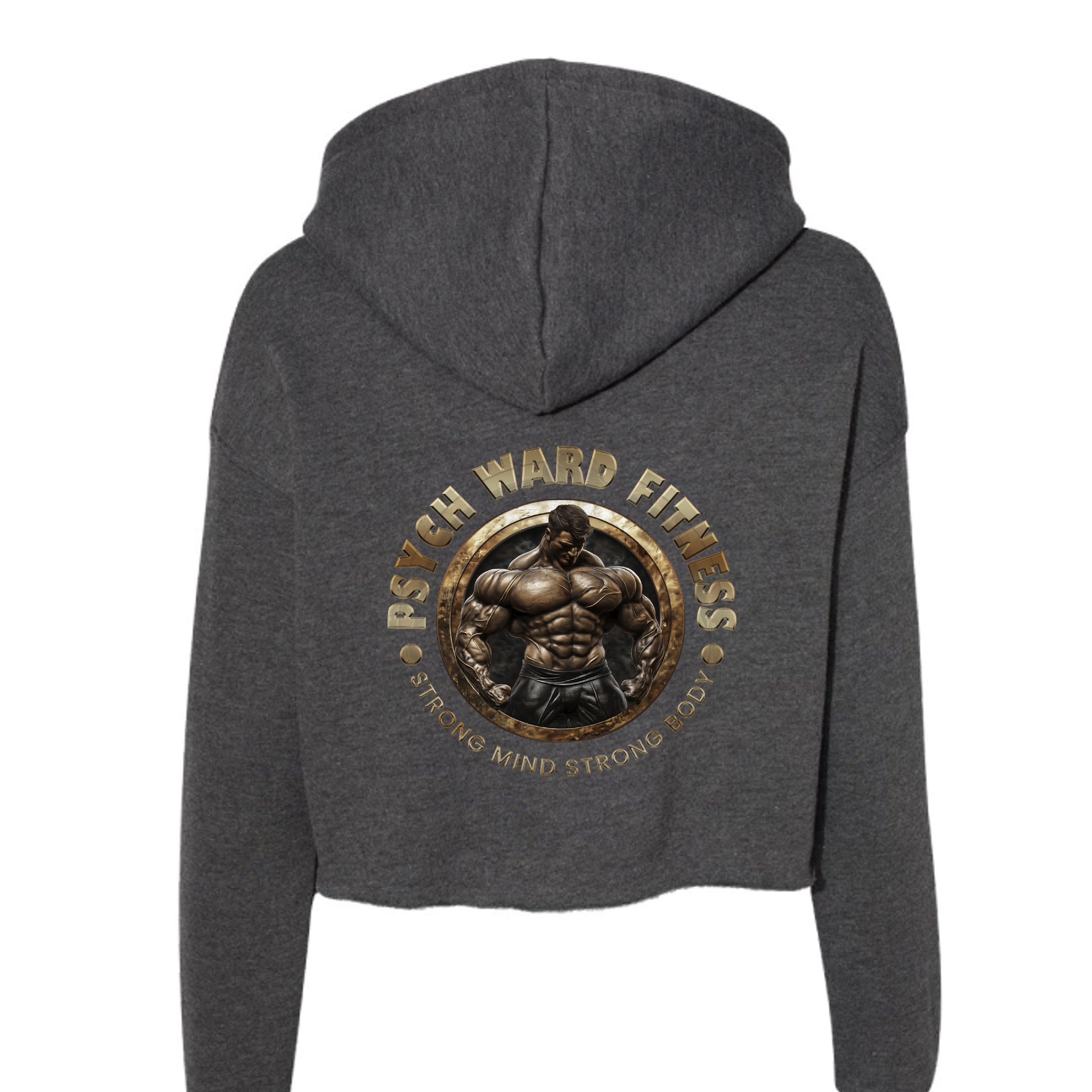 DARK GRY HEATHER - B7502 - BACK