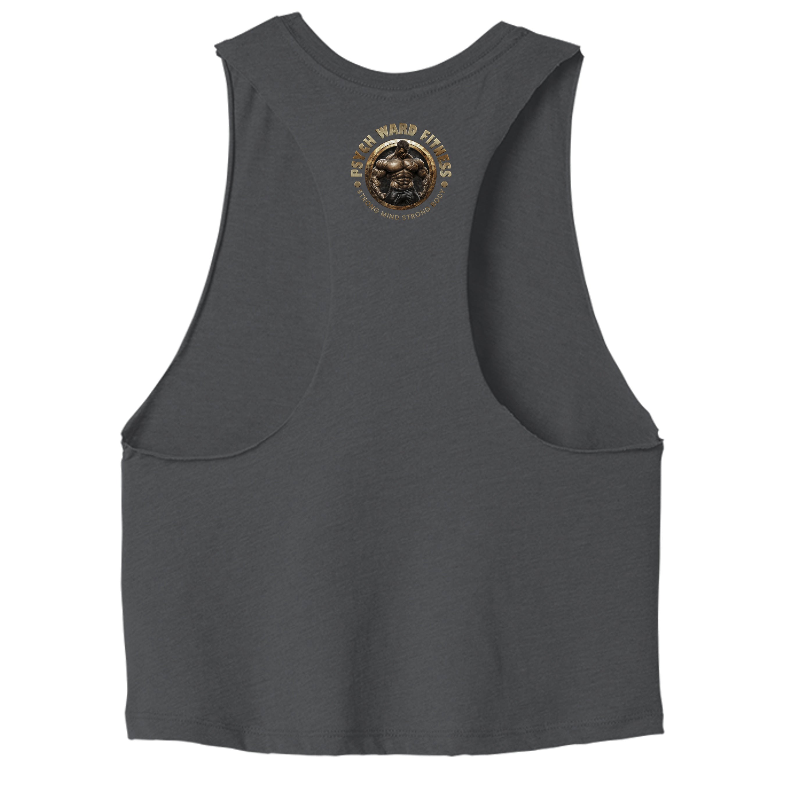 DARK GRY HEATHER - 6682 - BACK