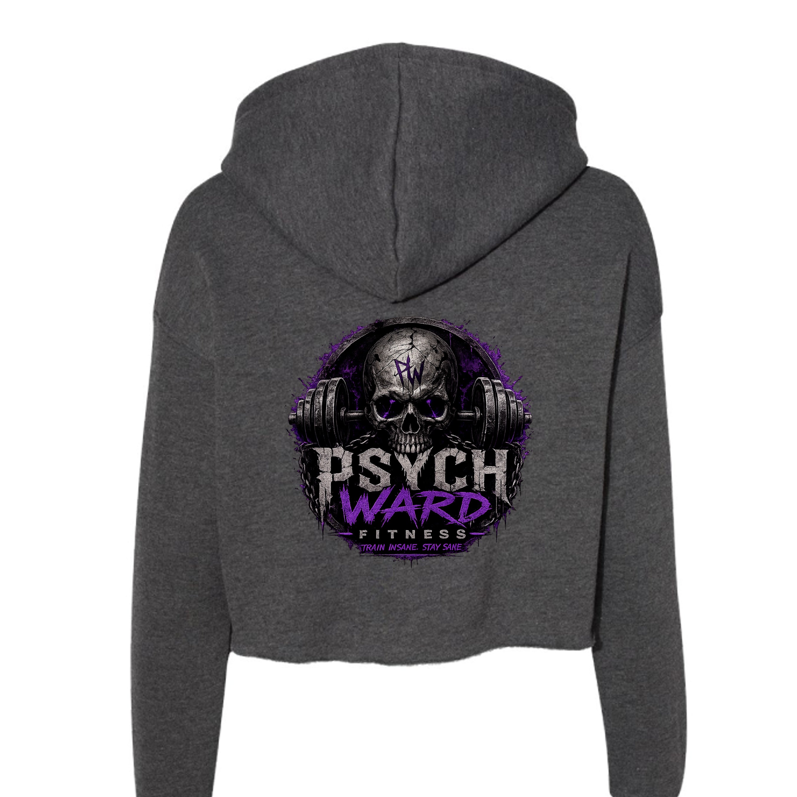 DARK GRY HEATHER - B7502 - BACK