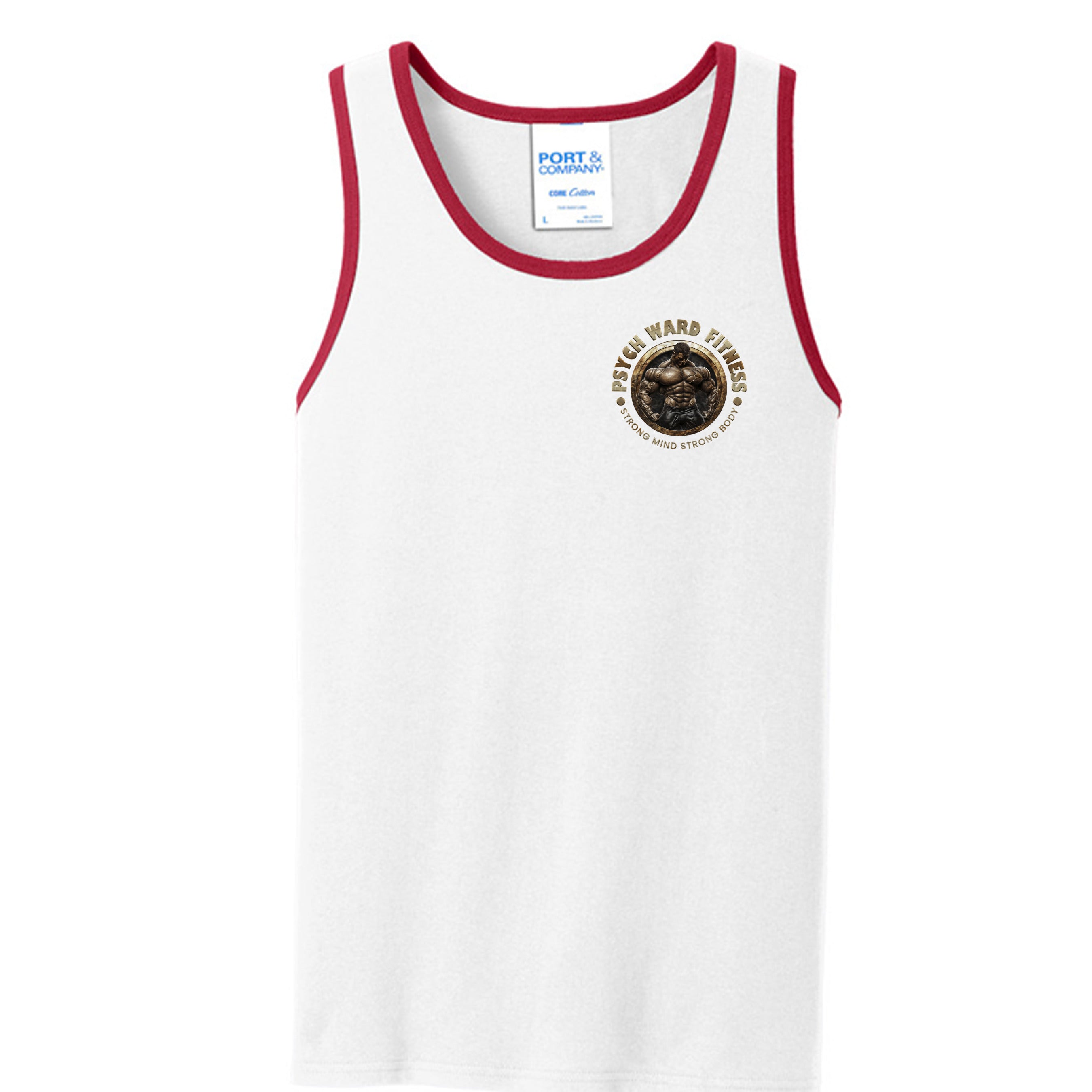 White/ Red - PC54TT - FRONT
