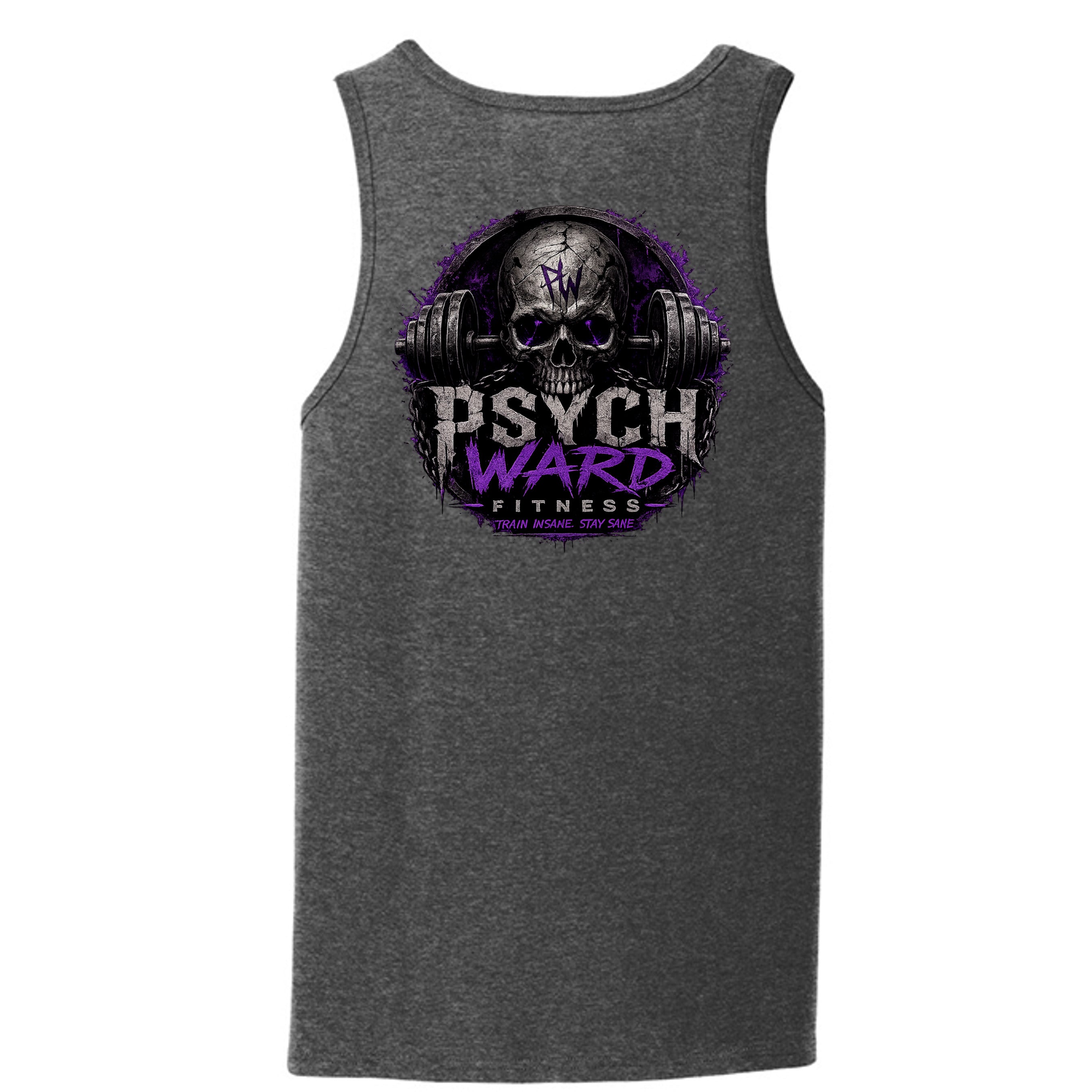 Dark Heather Grey - PC54TT - BACK