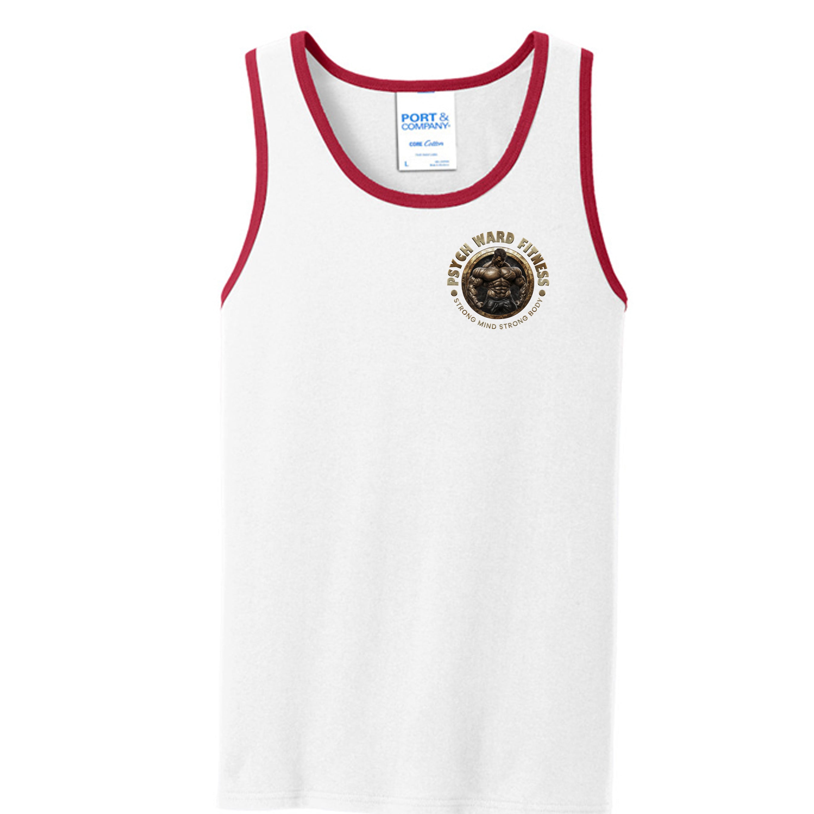 White/ Red - PC54TT - FRONT