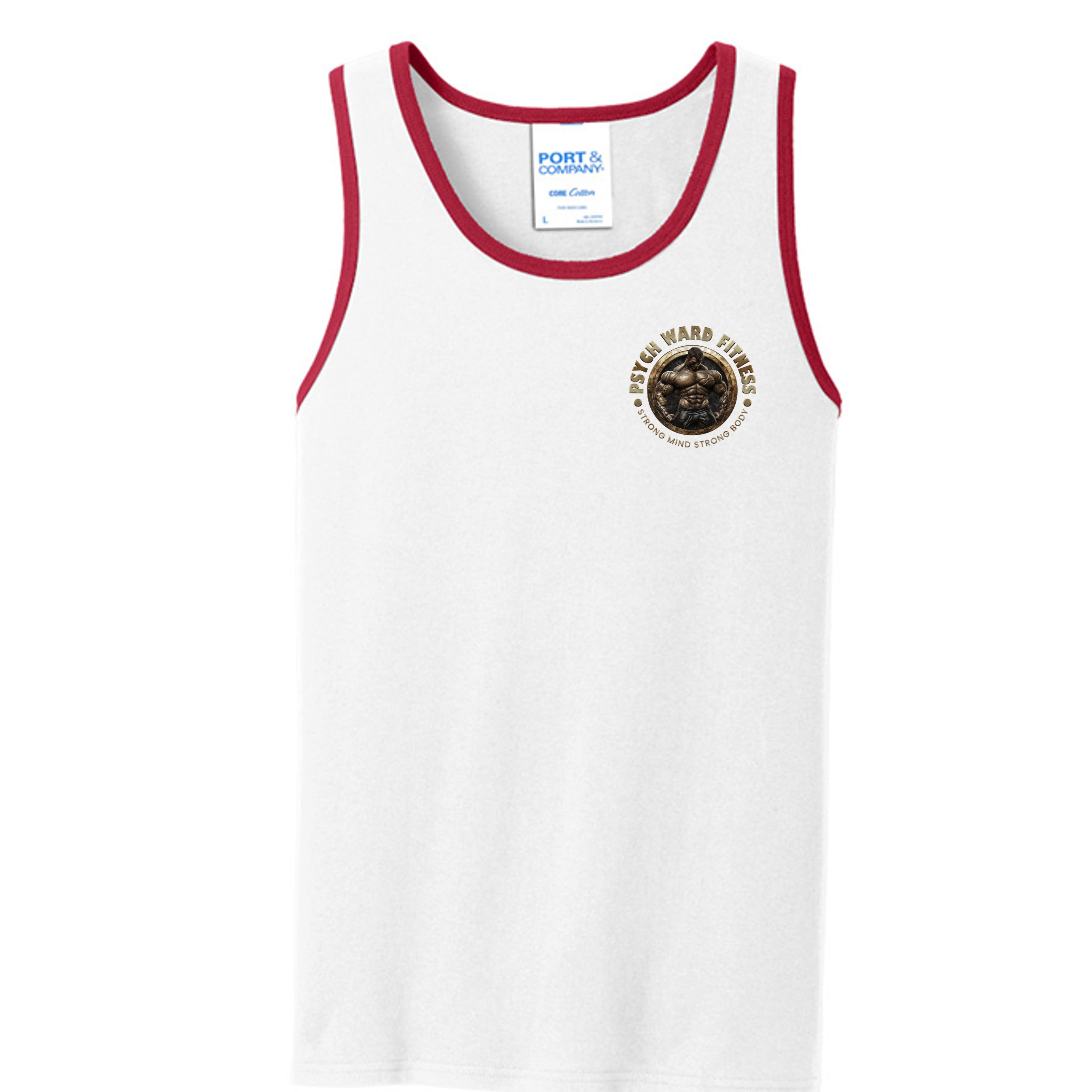 White/ Red - PC54TT - FRONT
