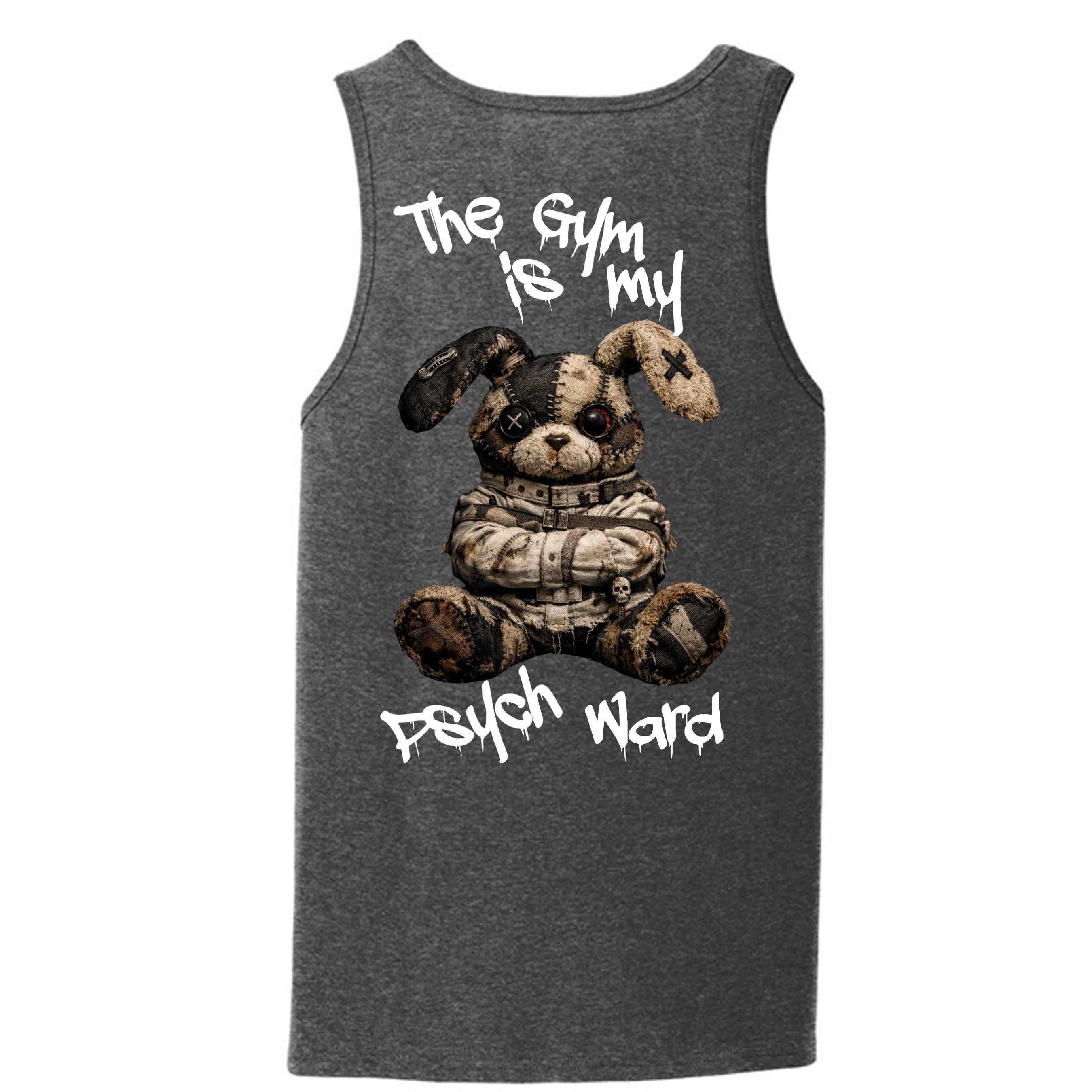 Dark Heather Grey - PC54TT - BACK