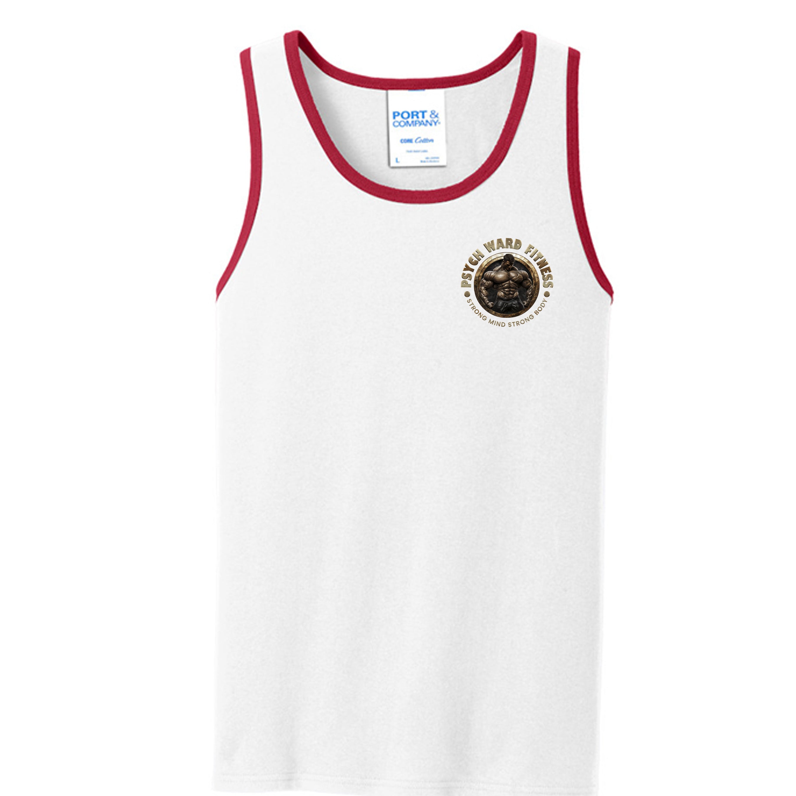 White/ Red - PC54TT - FRONT