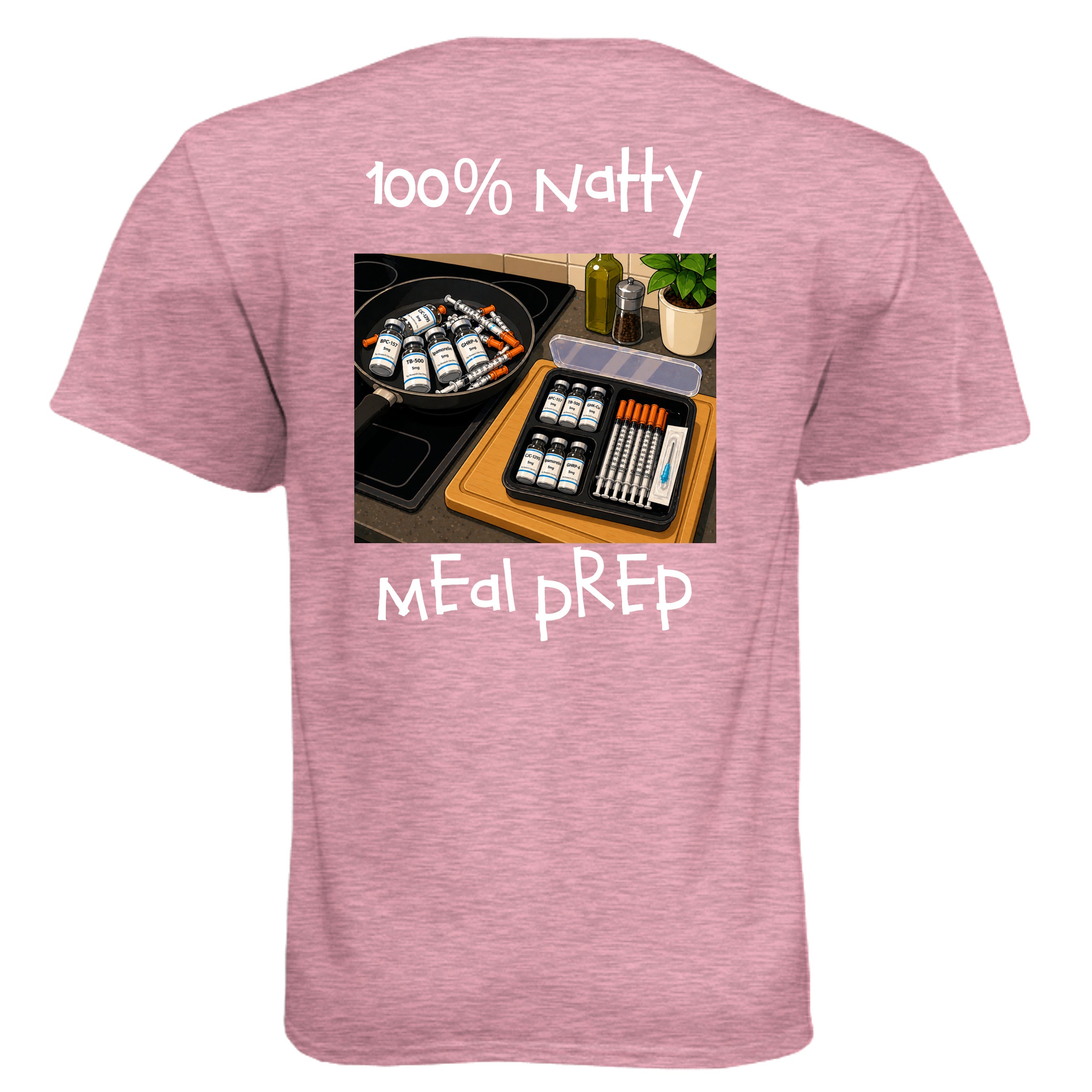 Heather Light Pink - N6210 - BACK