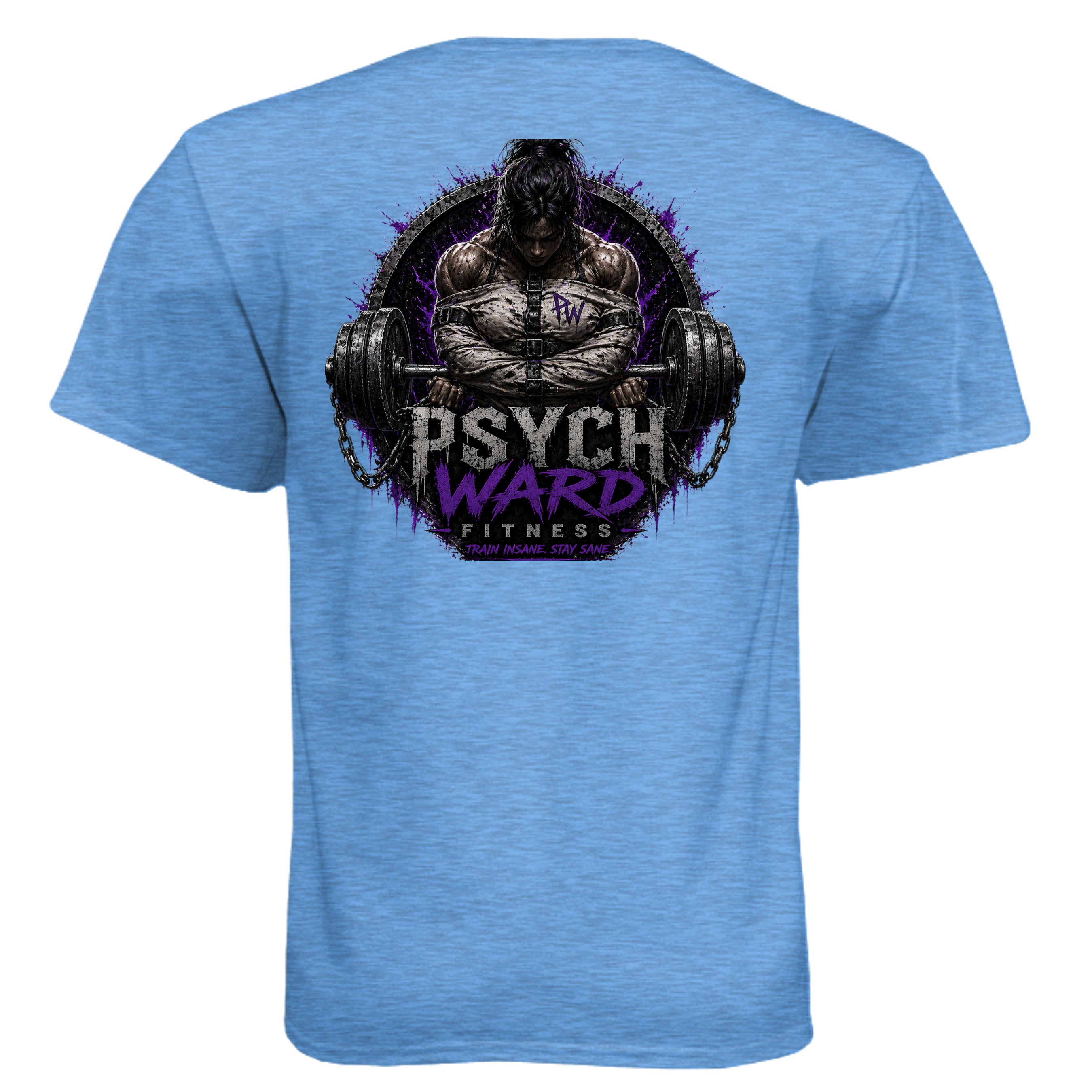 Heather Columbia Blue - N6210 - BACK