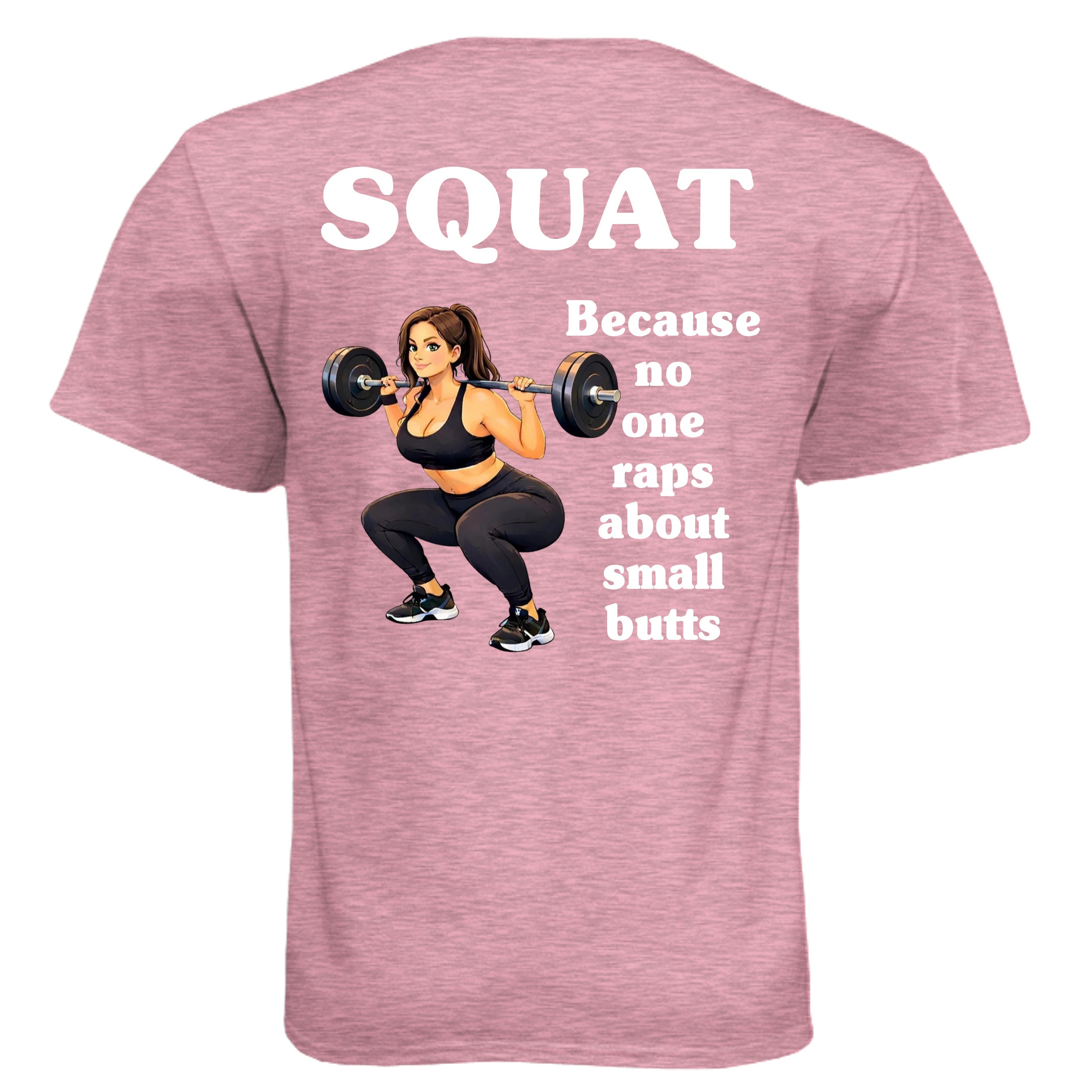 Heather Light Pink - N6210 - BACK