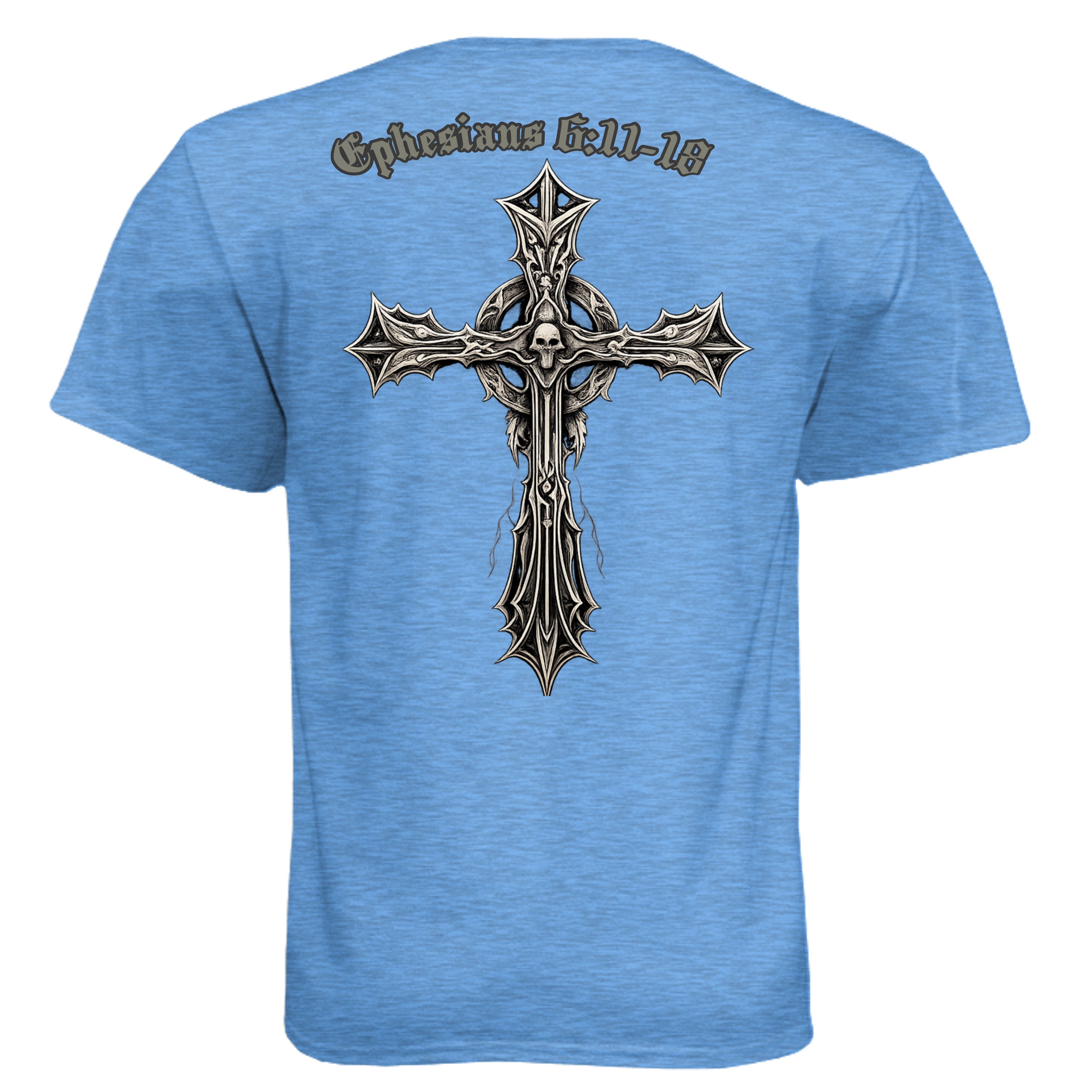 Heather Columbia Blue - N6210 - BACK