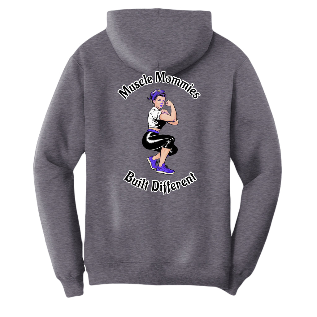 Heather Purple - PC78H - BACK