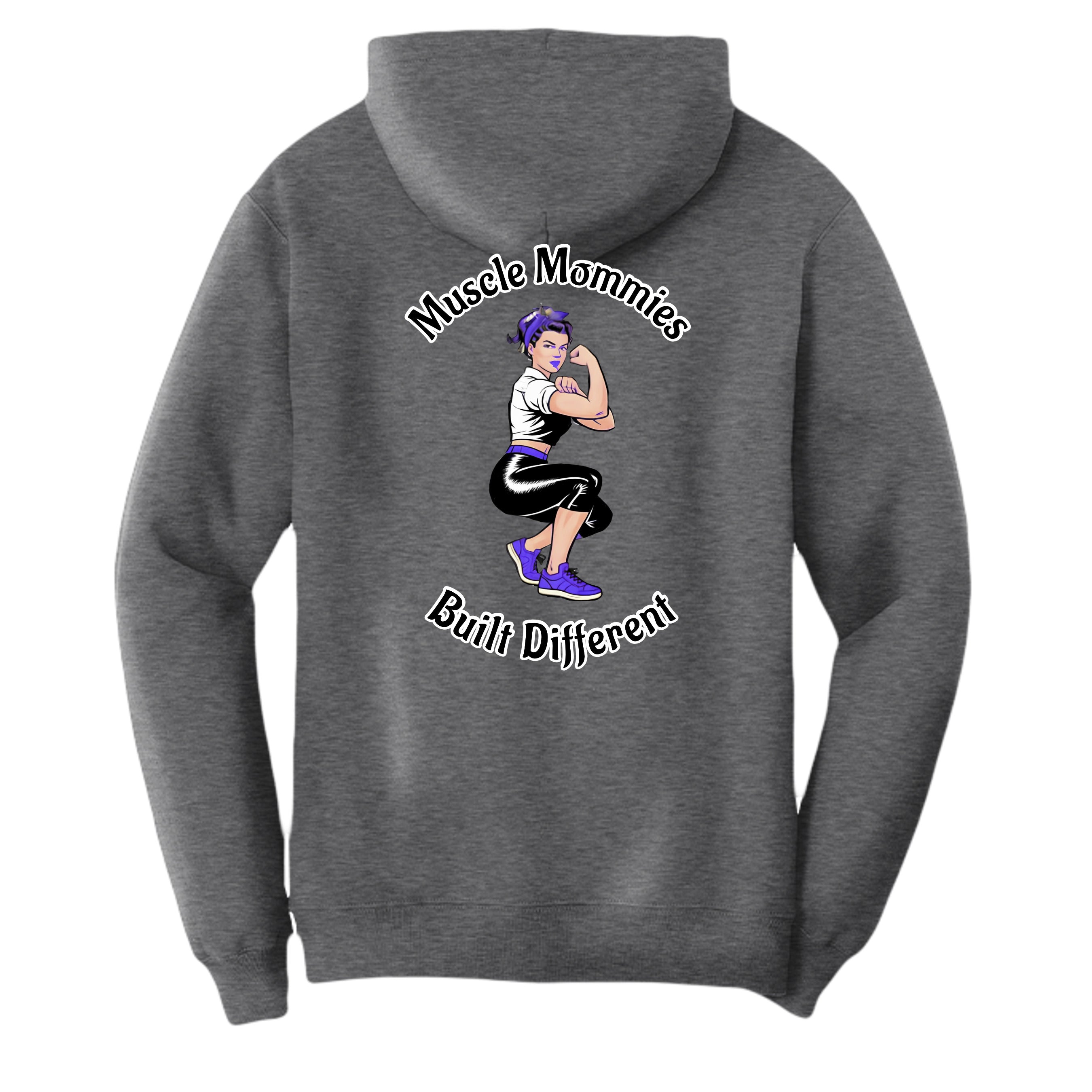 Heather Navy - PC78H - BACK