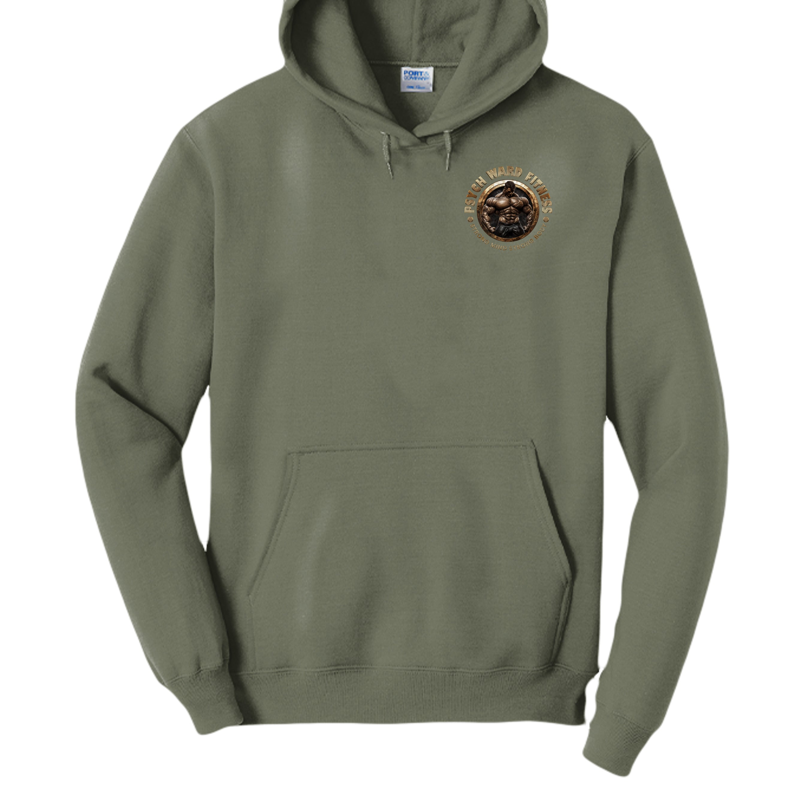 Olive Drab Green Heather - PC78H - FRONT