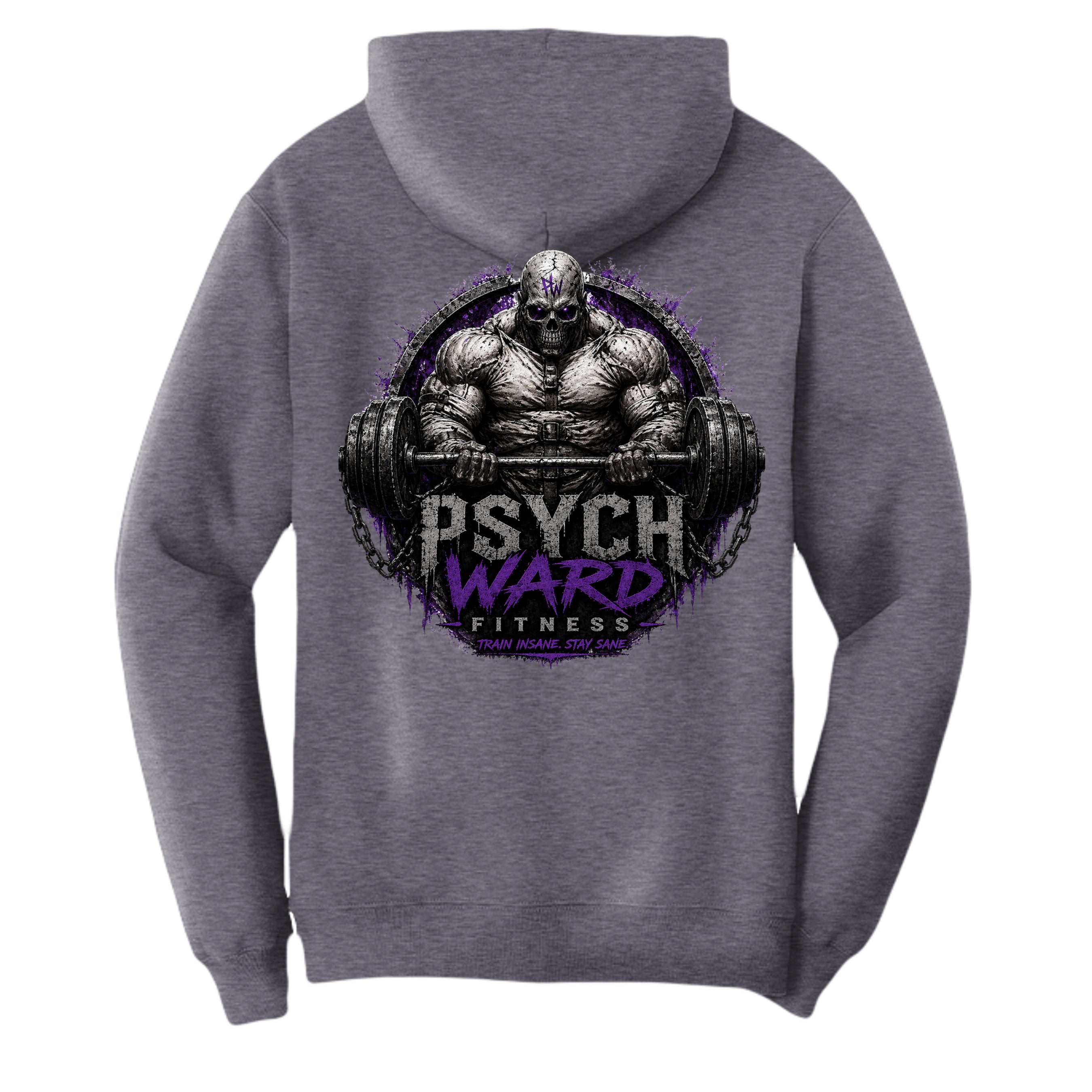 Heather Purple - PC78H - BACK