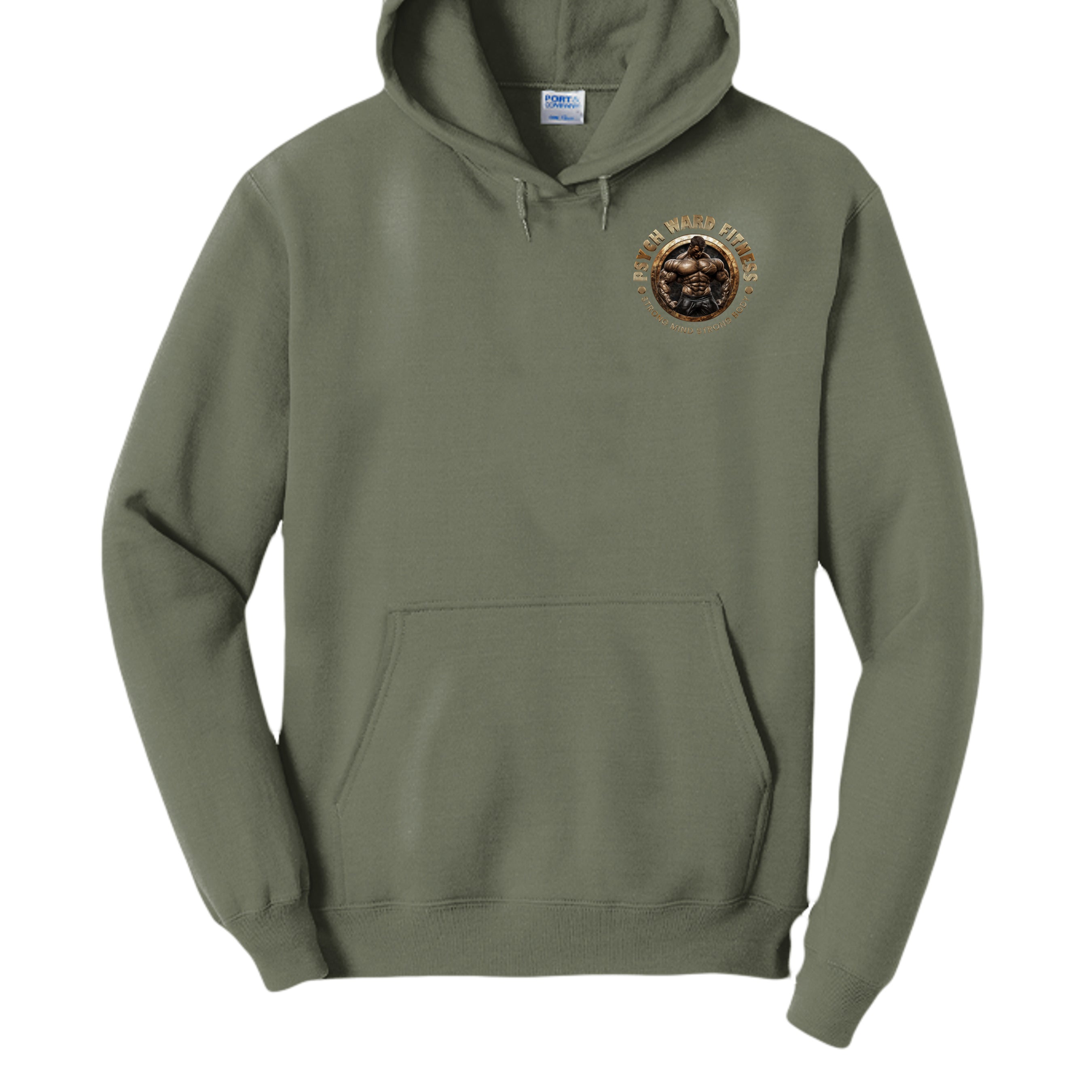 Olive Drab Green Heather - PC78H - FRONT