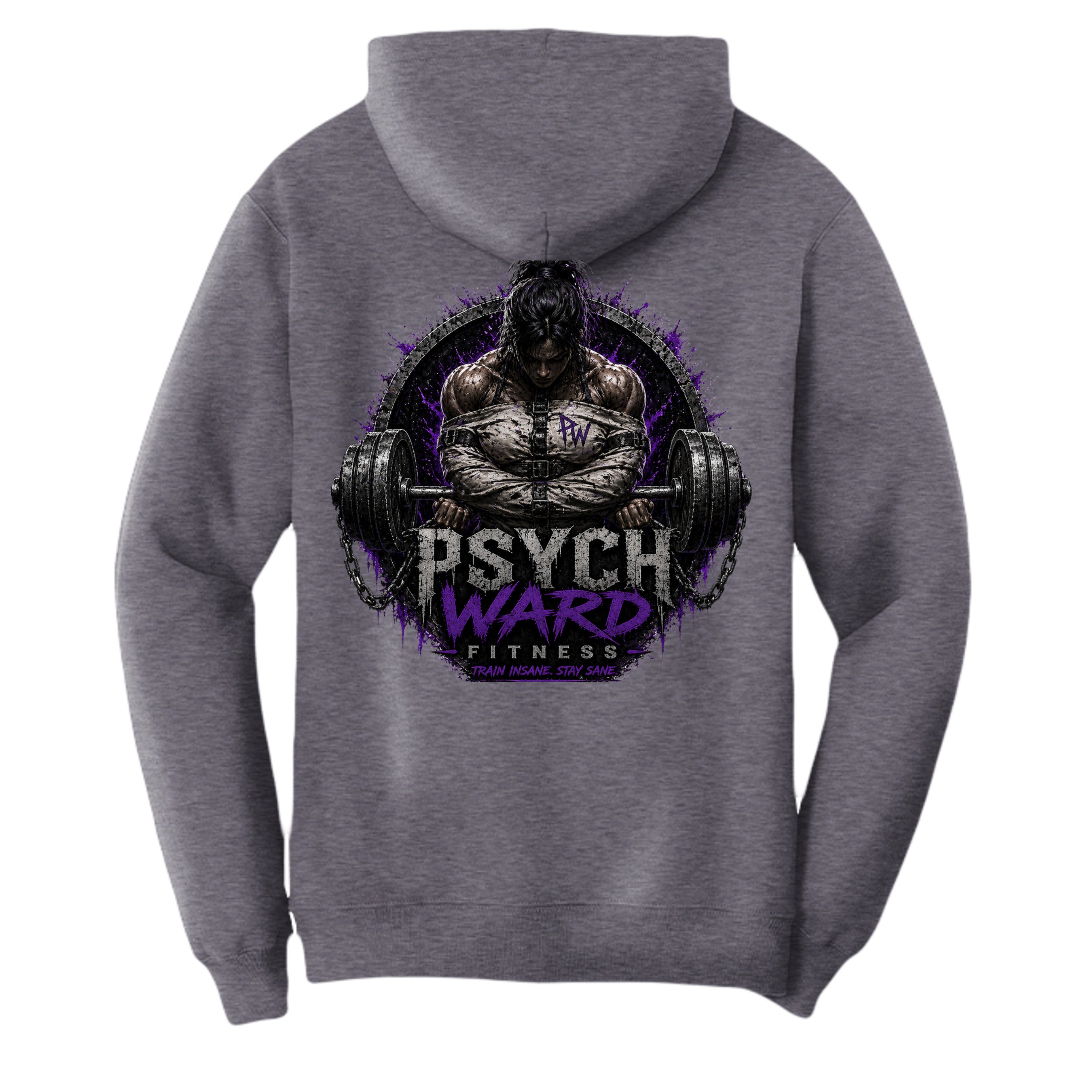 Heather Purple - PC78H - BACK