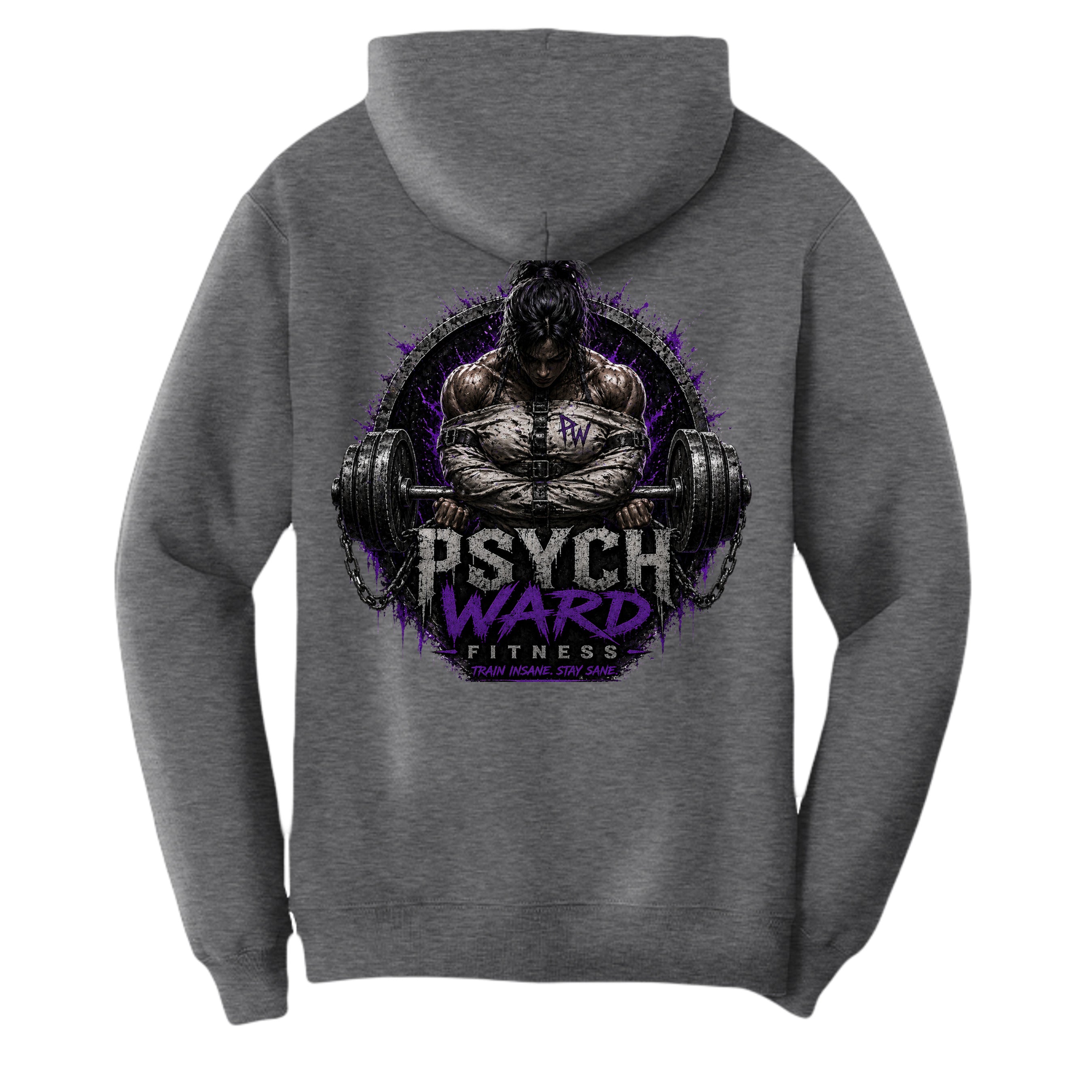Heather Navy - PC78H - BACK