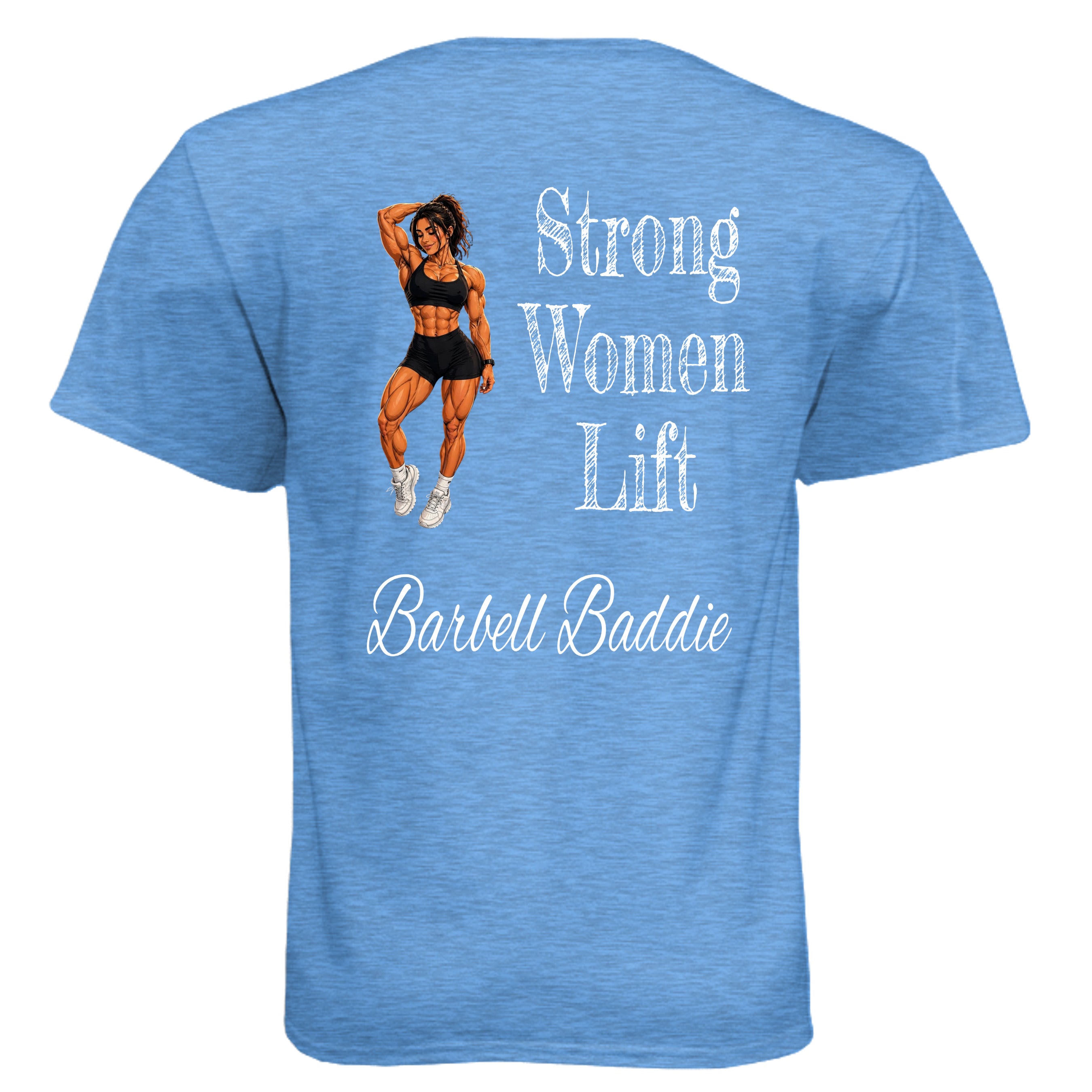 Heather Columbia Blue - N6210 - BACK