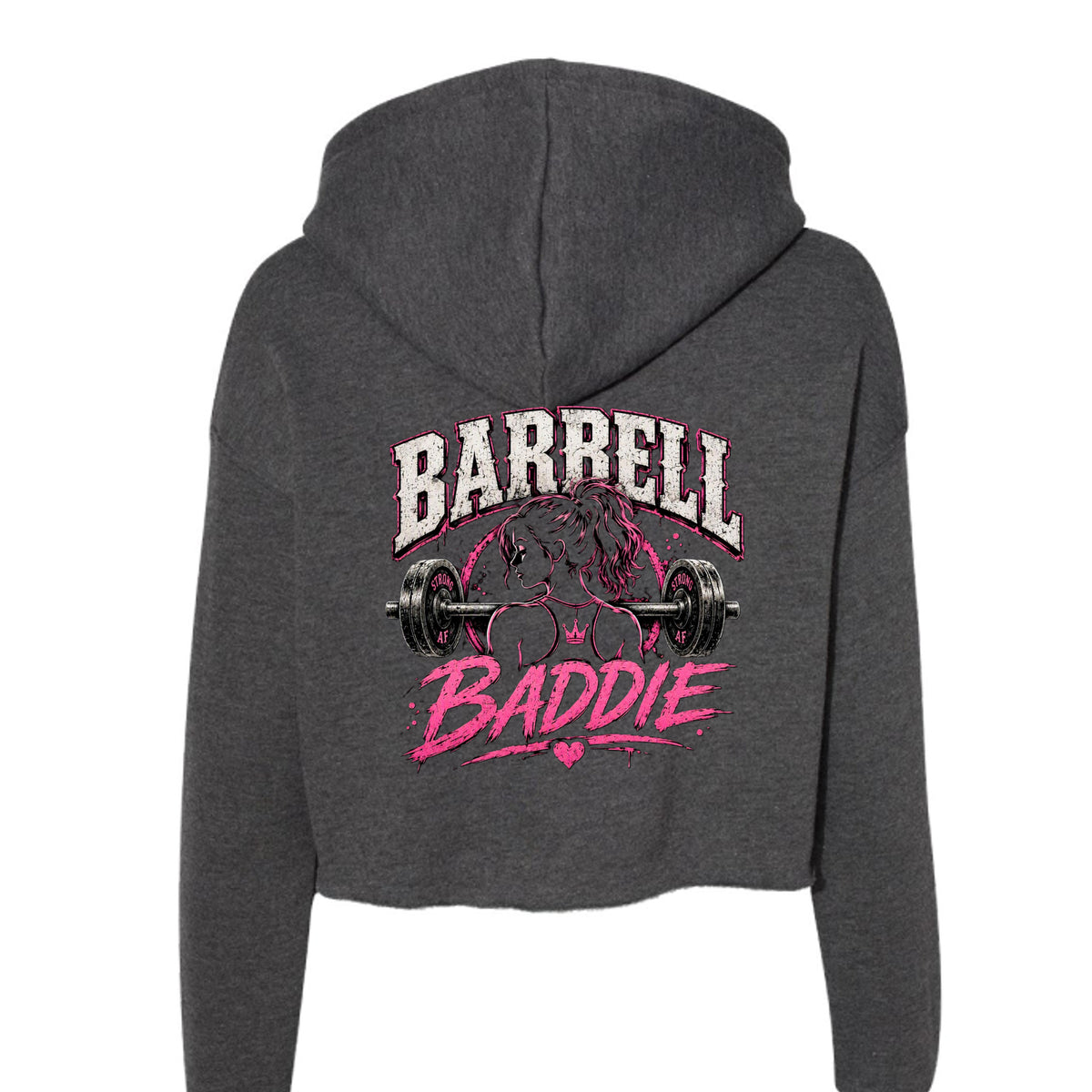 DARK GRY HEATHER - B7502 - BACK