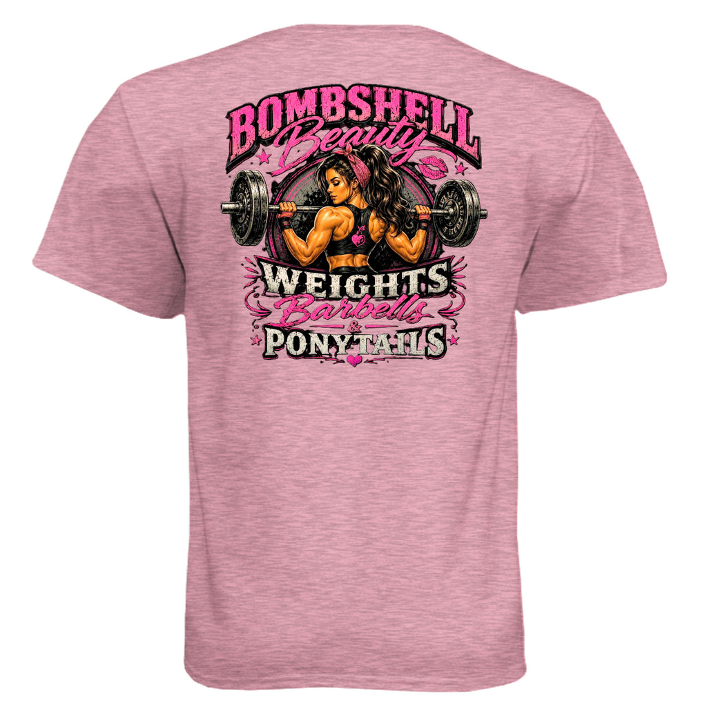 Heather Light Pink - N6210 - BACK
