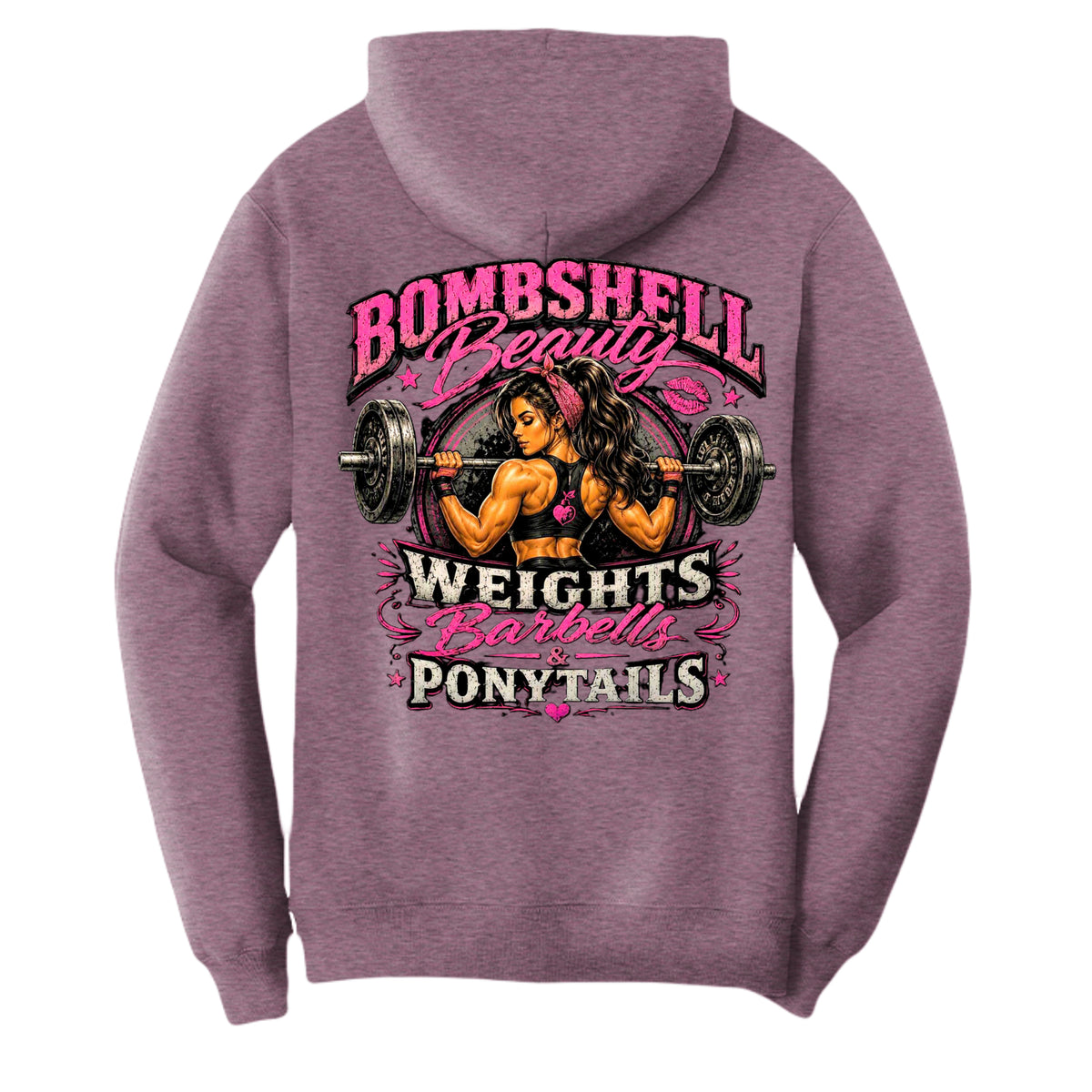 Heather Sangria - PC78H - BACK