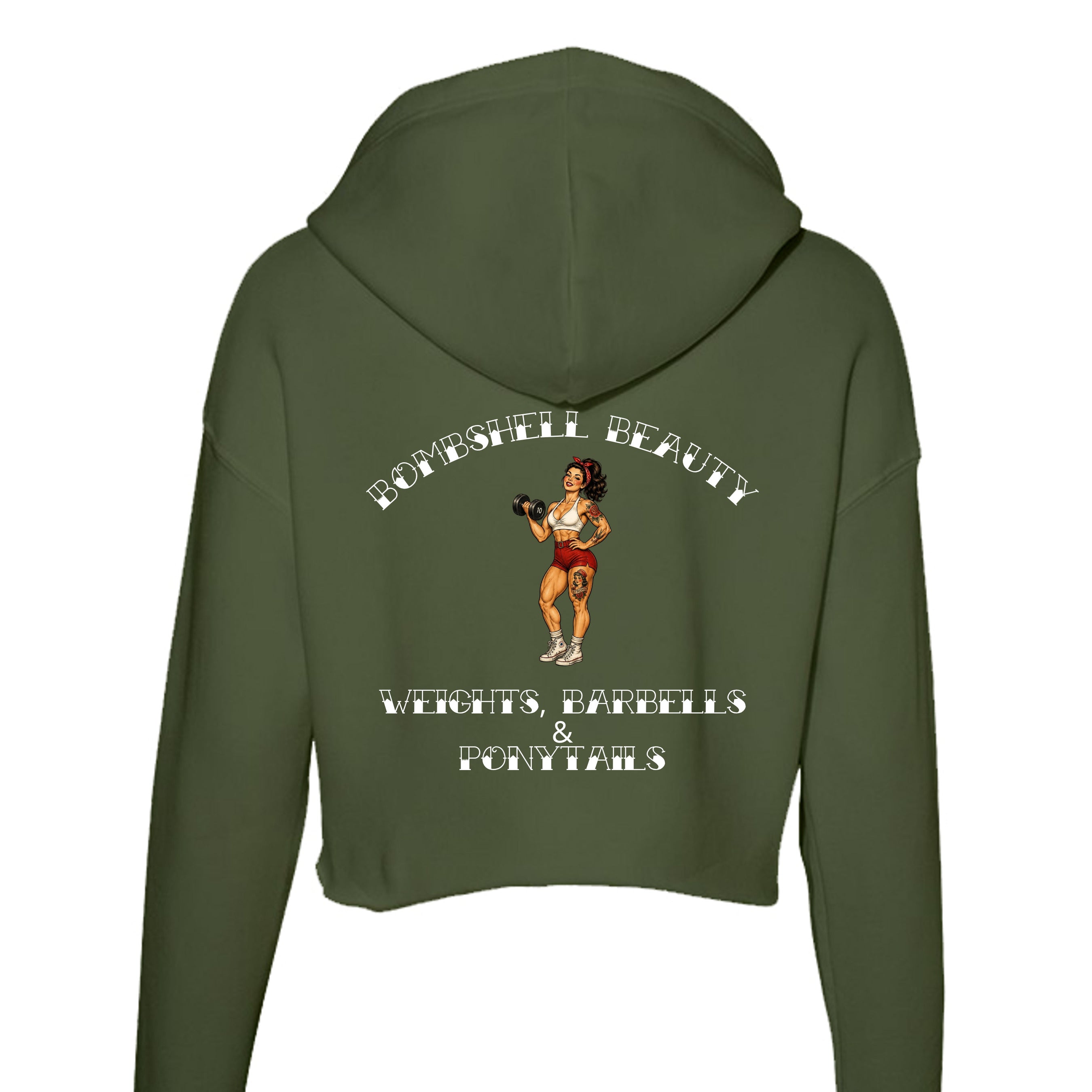 MILITARY GREEN - B7502 - BACK