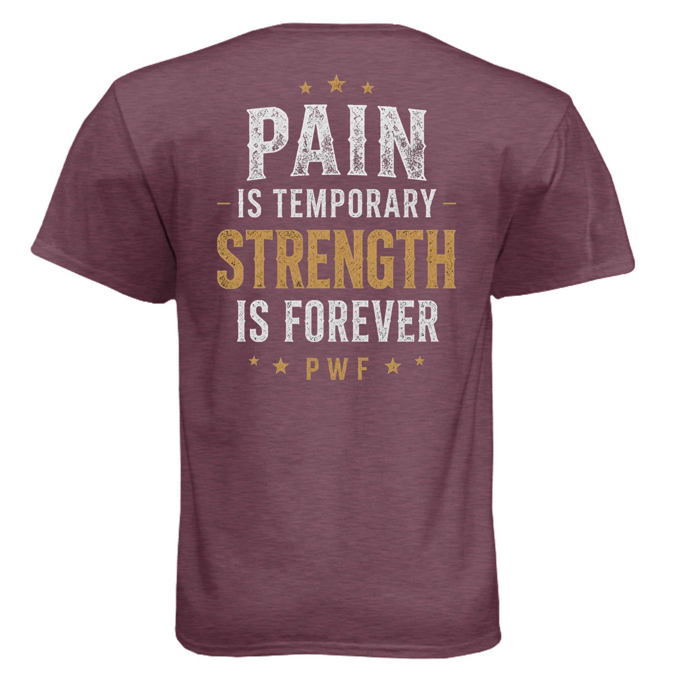 Heather Maroon - N6210 - BACK