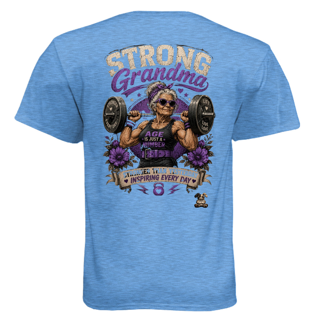 Heather Columbia Blue - N6210 - BACK