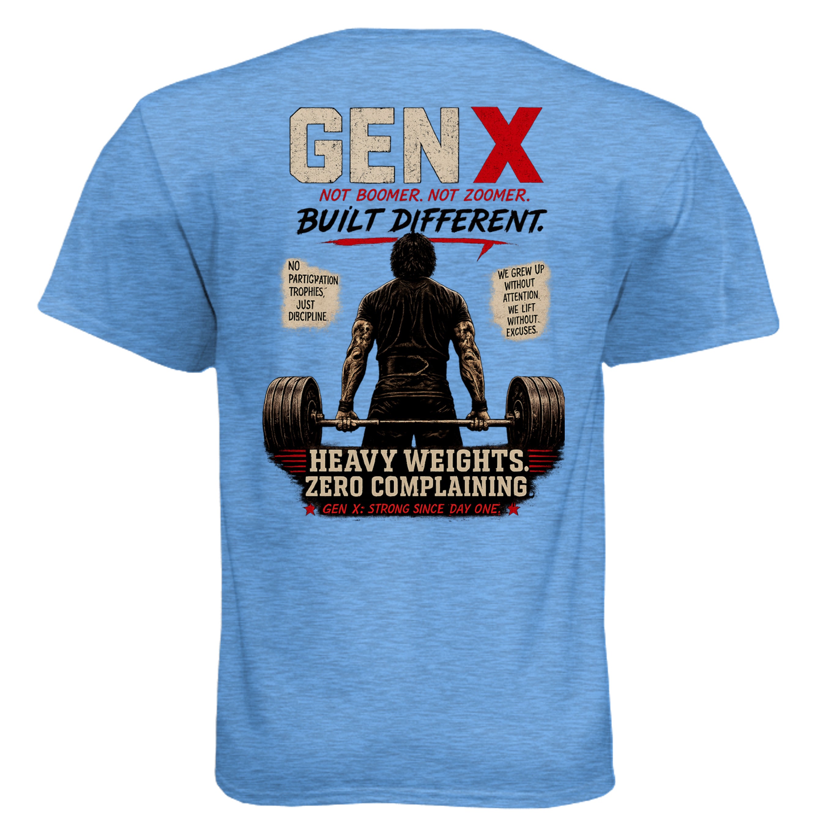 Heather Columbia Blue - N6210 - BACK