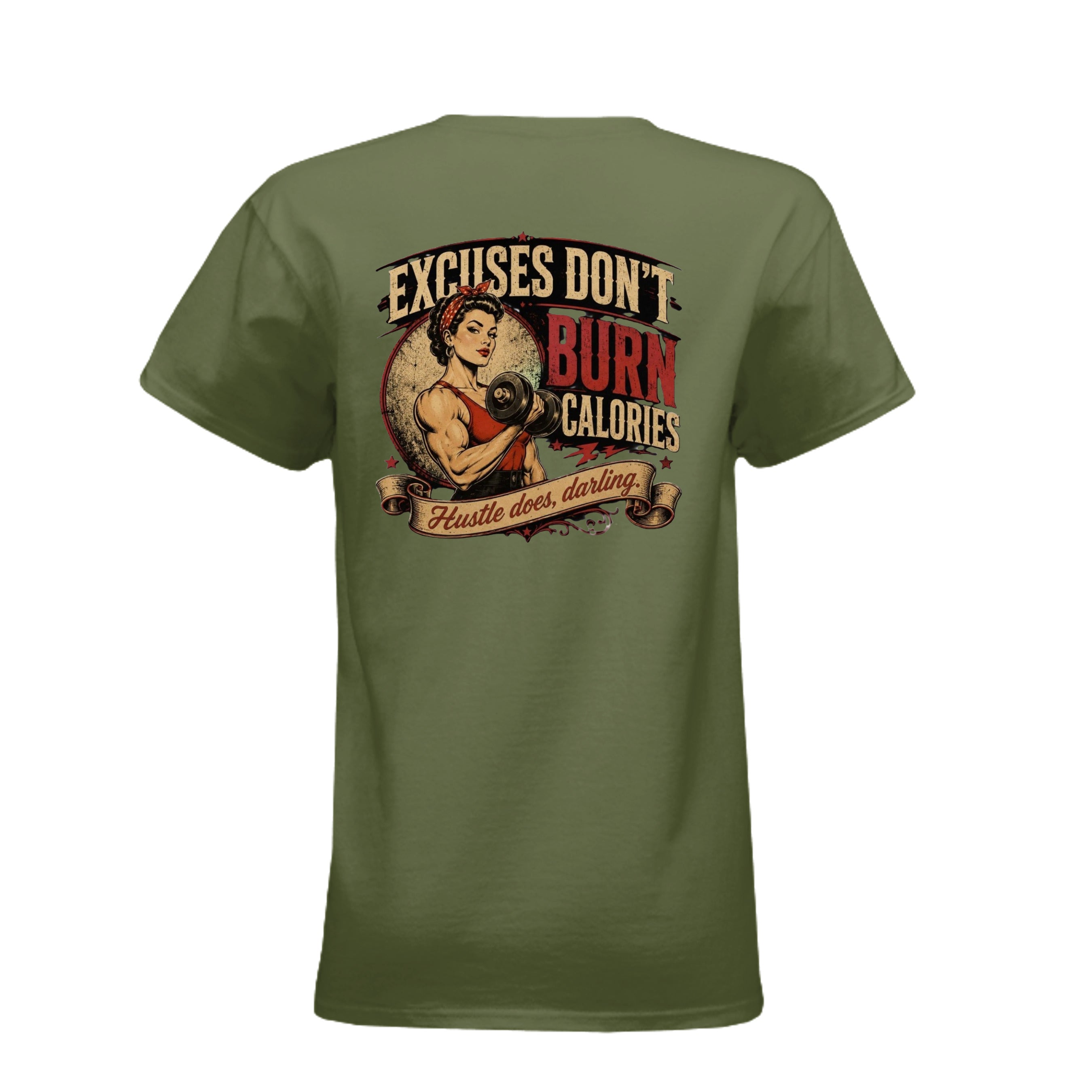 MILITARY GREEN - 6610 - BACK