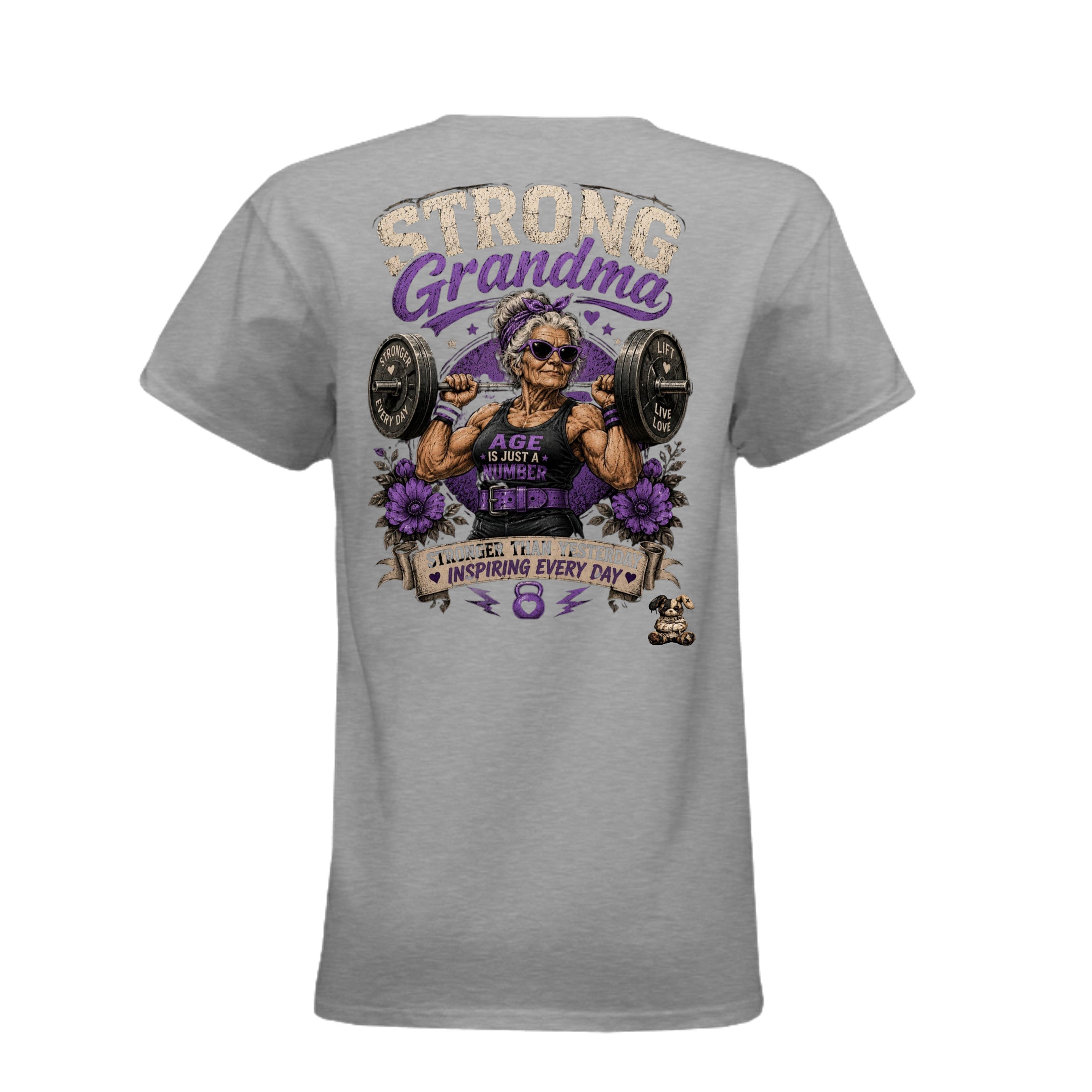 DARK HTHR GRAY - 6610 - BACK