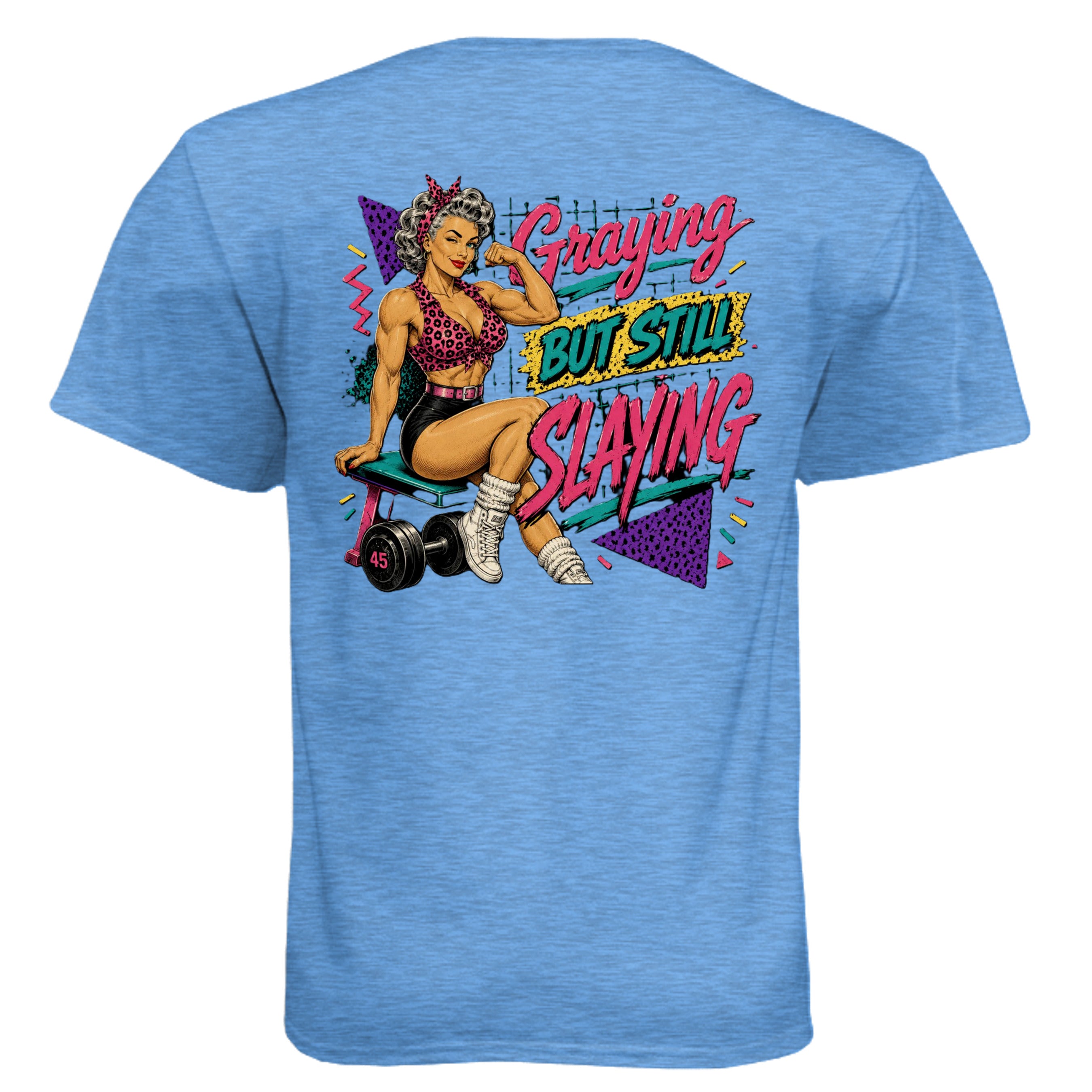 Heather Columbia Blue - N6210 - BACK