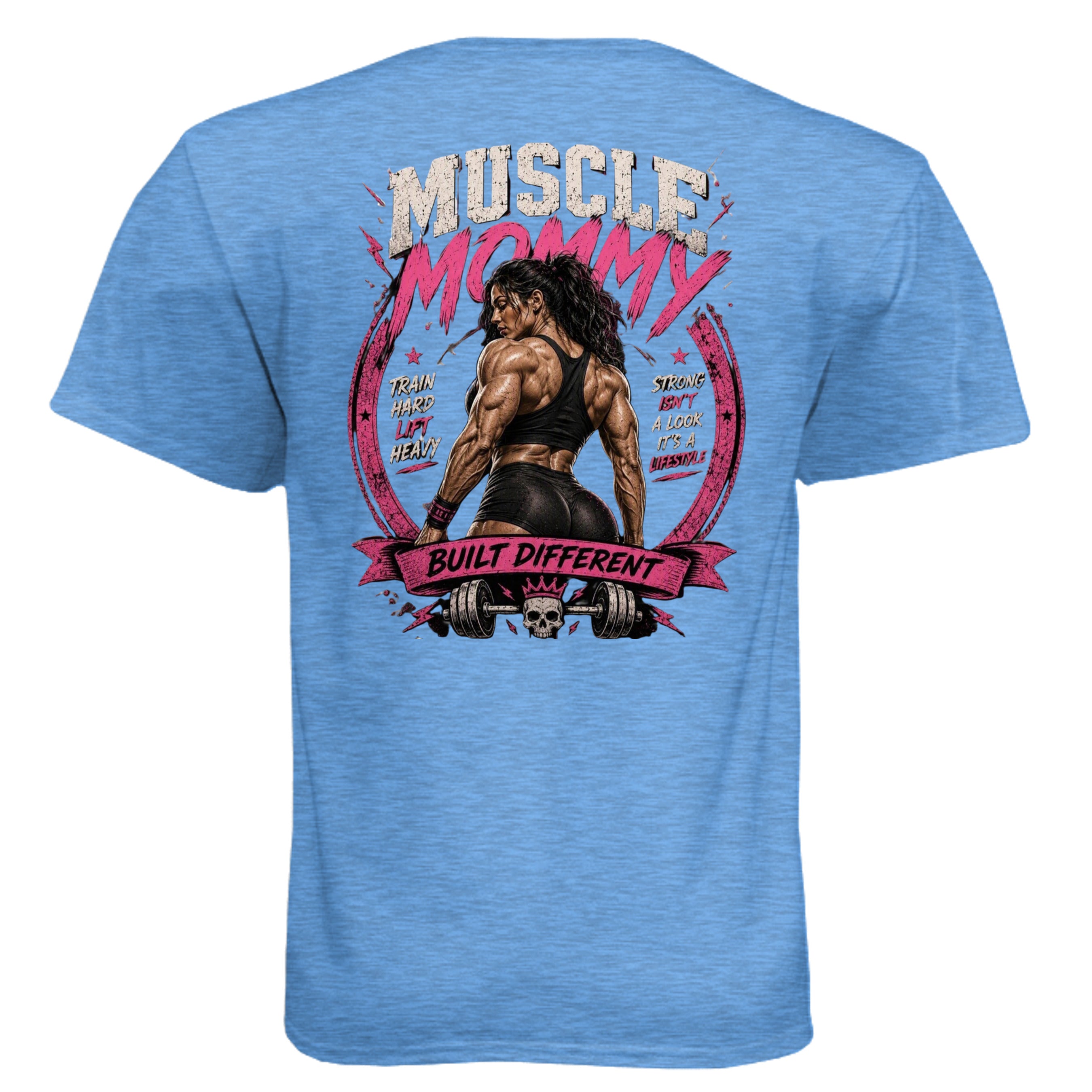 Heather Columbia Blue - N6210 - BACK