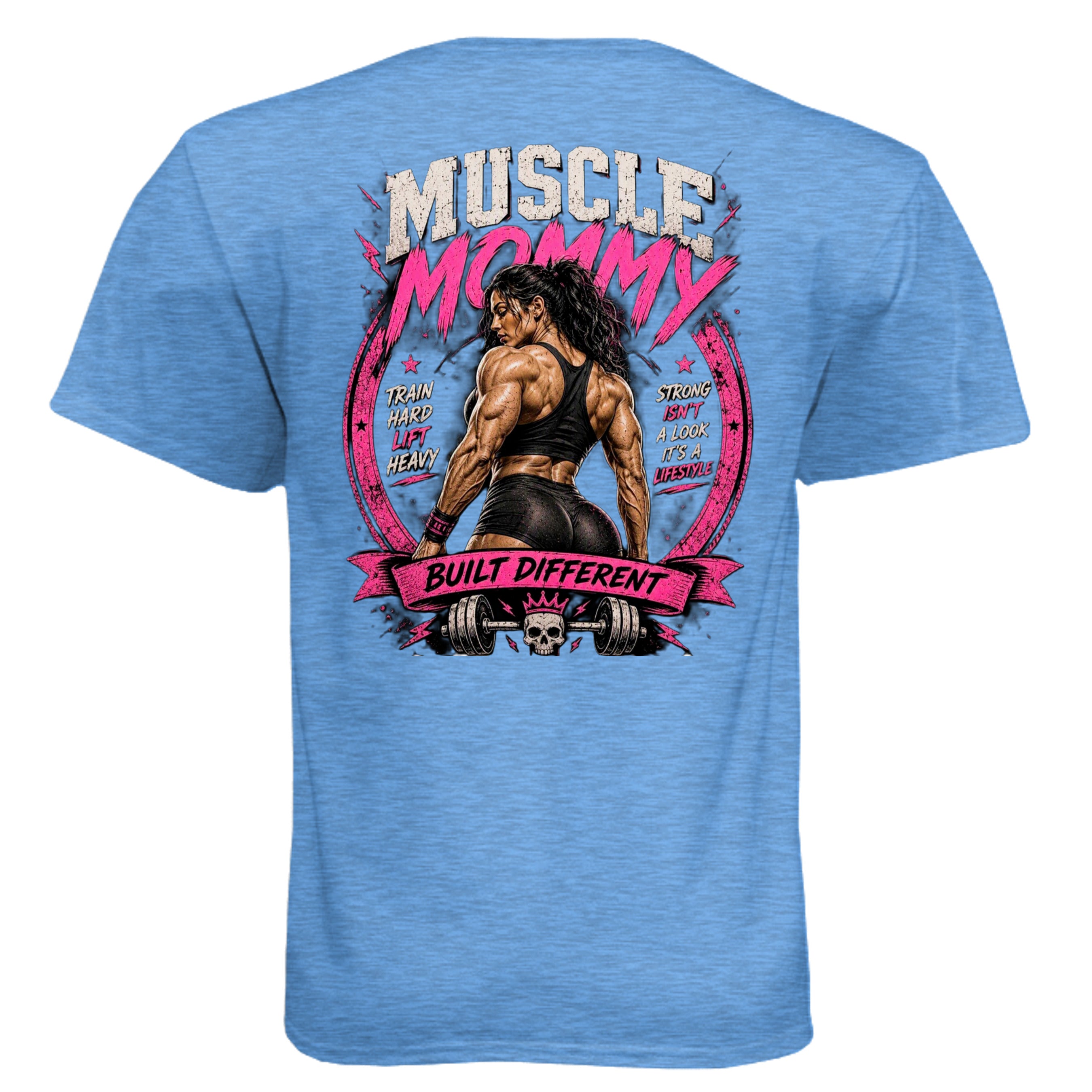 Heather Columbia Blue - N6210 - BACK